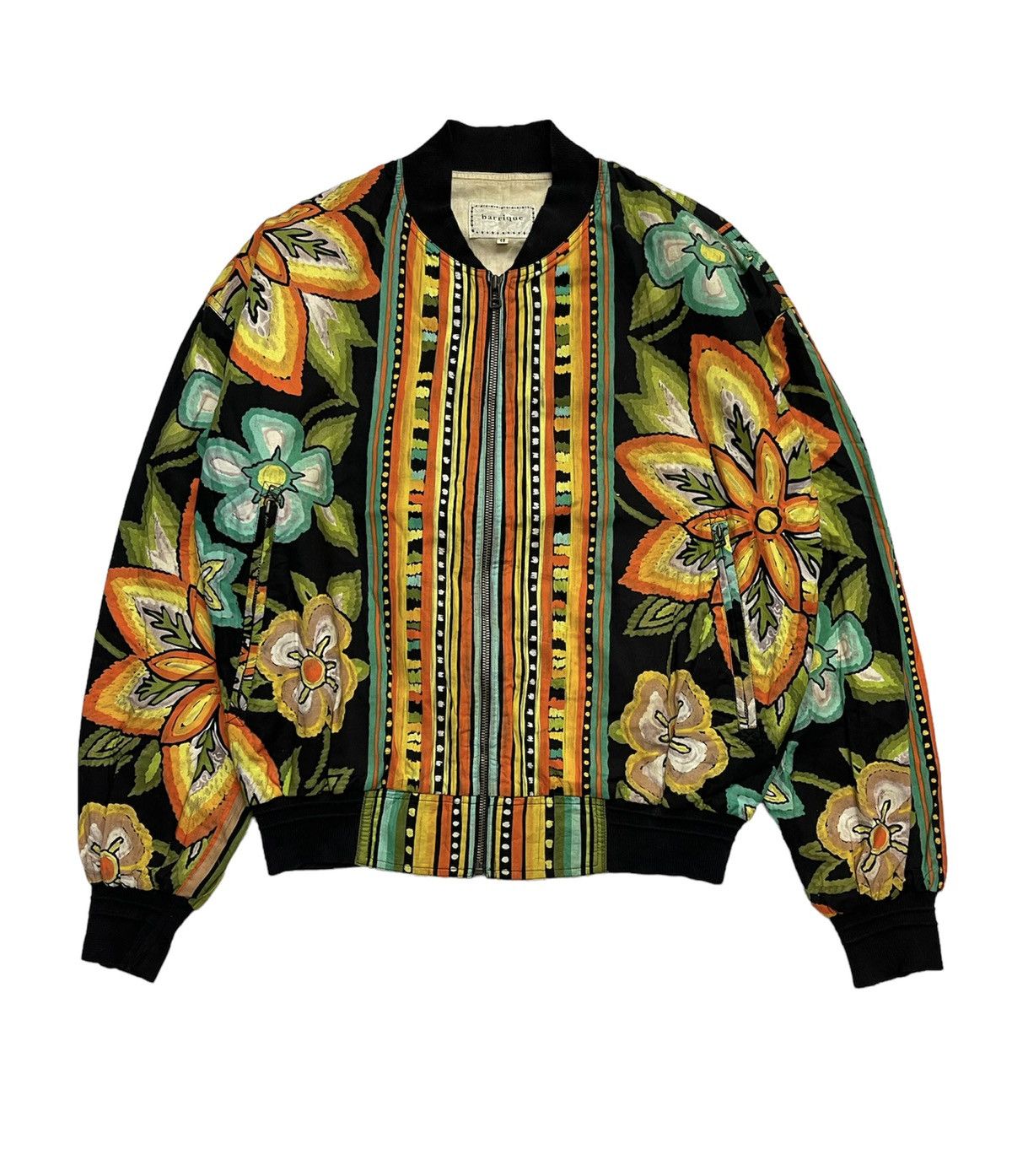 Japanese Brand Vintage Barrique Blouson Bomber Jacket Size US XL / EU 56 / 4 - 1 Thumbnail