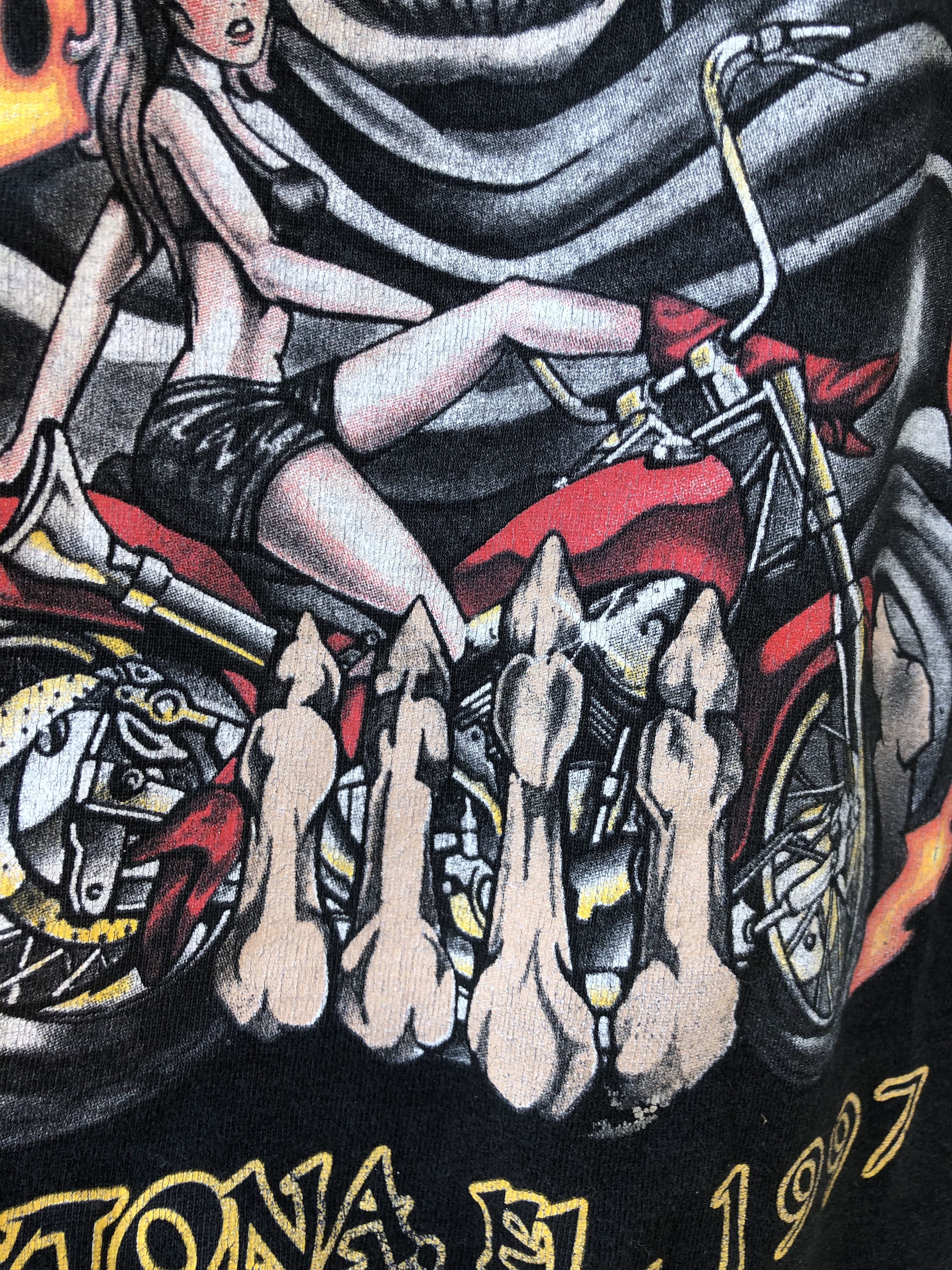 Harley Davidson Vintage 1997 Biketoberfest Daytona Beach (Harley Davidson) Size US L / EU 52-54 / 3 - 7 Thumbnail