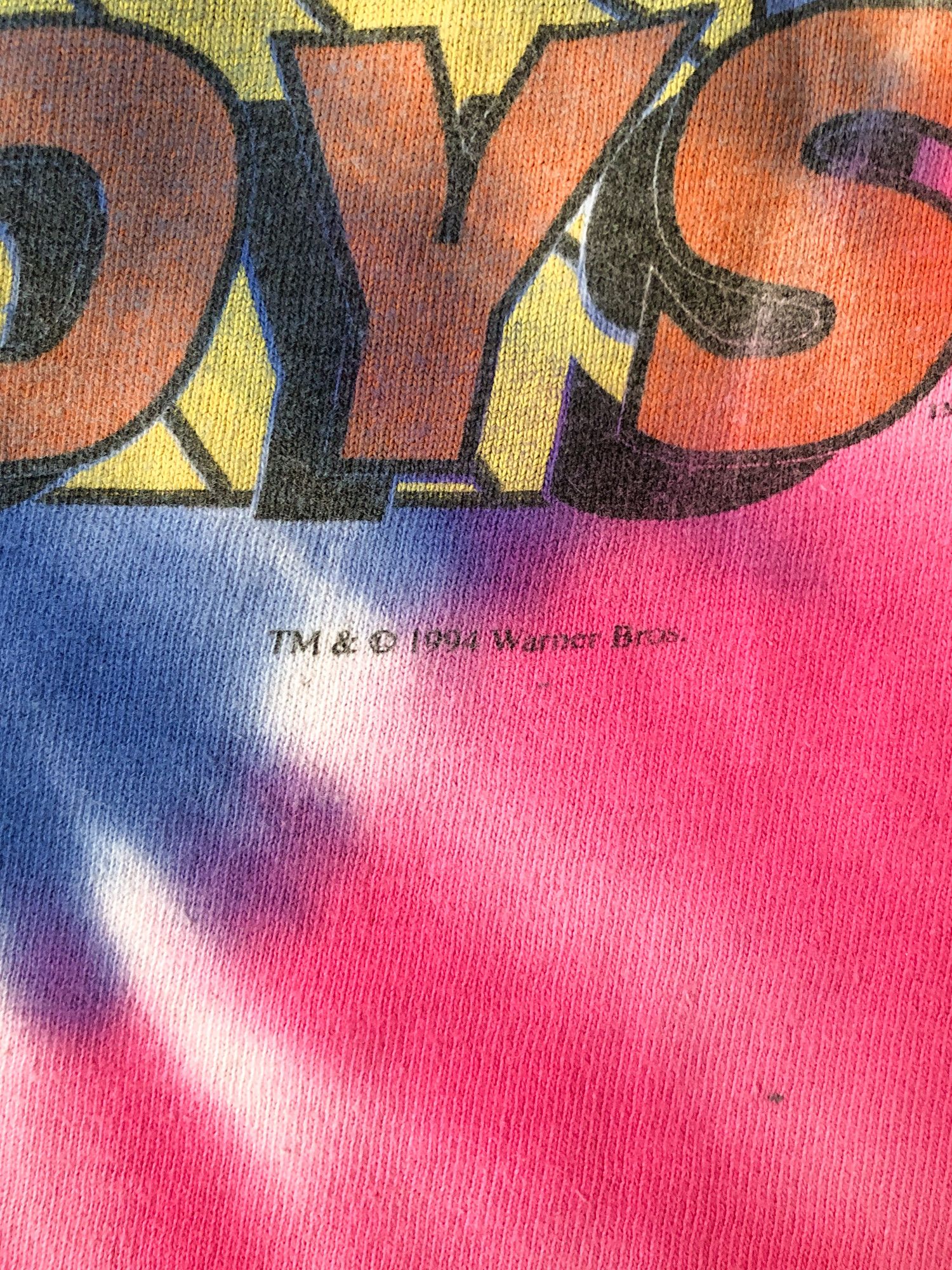 Vintage × Warner Bros 1994 Faded 'Oklahoma State Cowboys' Looney Tunes T-Shirt Size US L / EU 52-54 / 3 - 4 Thumbnail