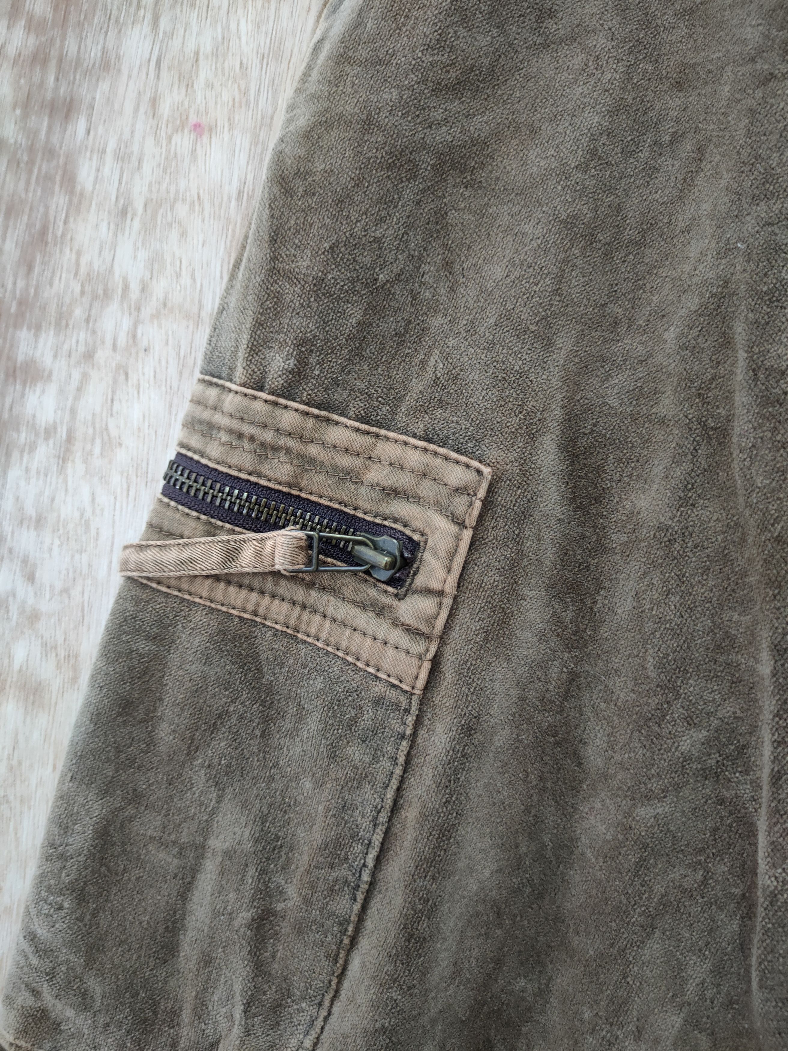 Japanese Brand Spin Japan corduroy velvet style cargo pants #46-241DL Size US 30 / EU 46 - 6 Thumbnail