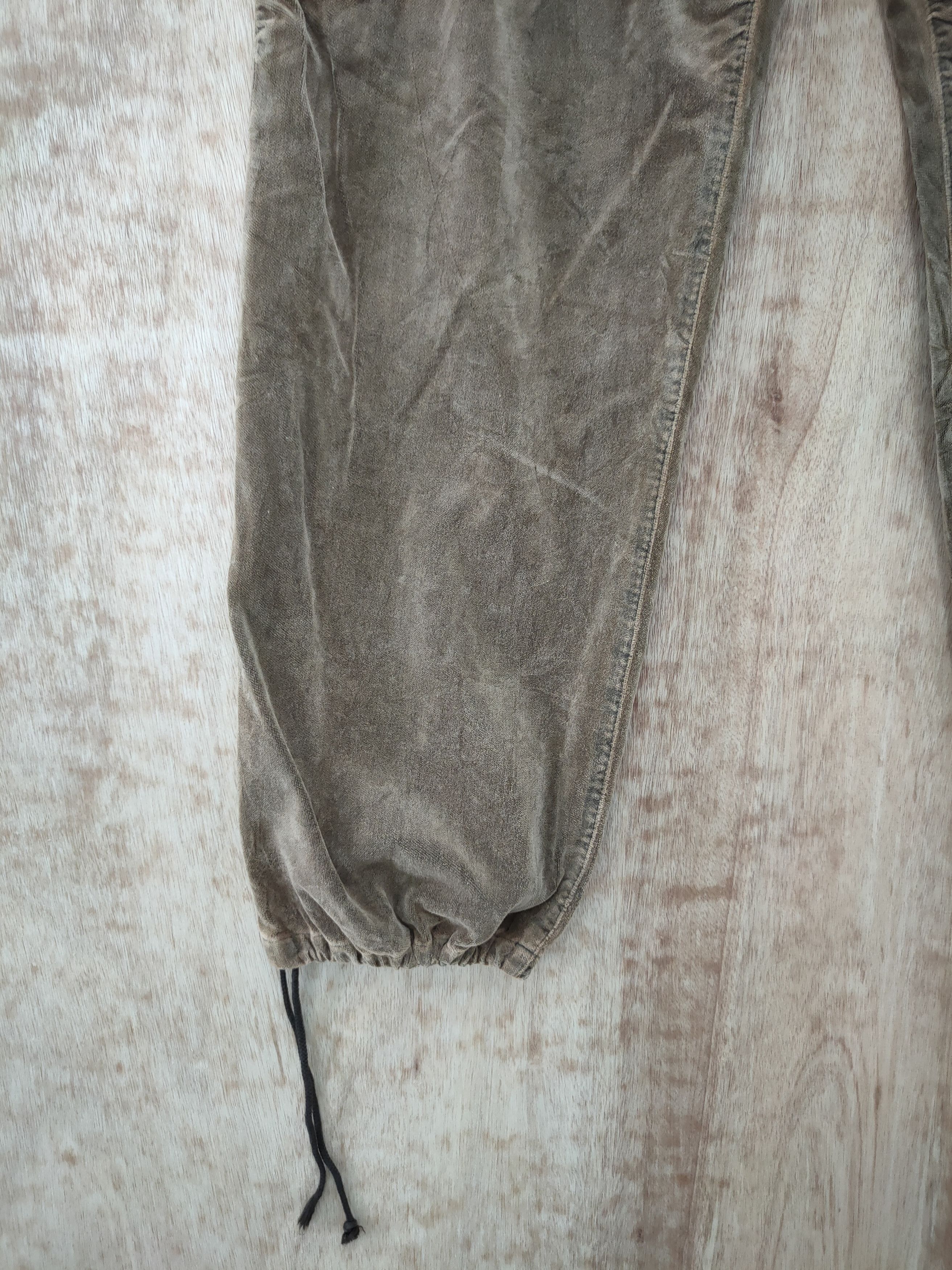 Japanese Brand Spin Japan corduroy velvet style cargo pants #46-241DL Size US 30 / EU 46 - 2 Thumbnail
