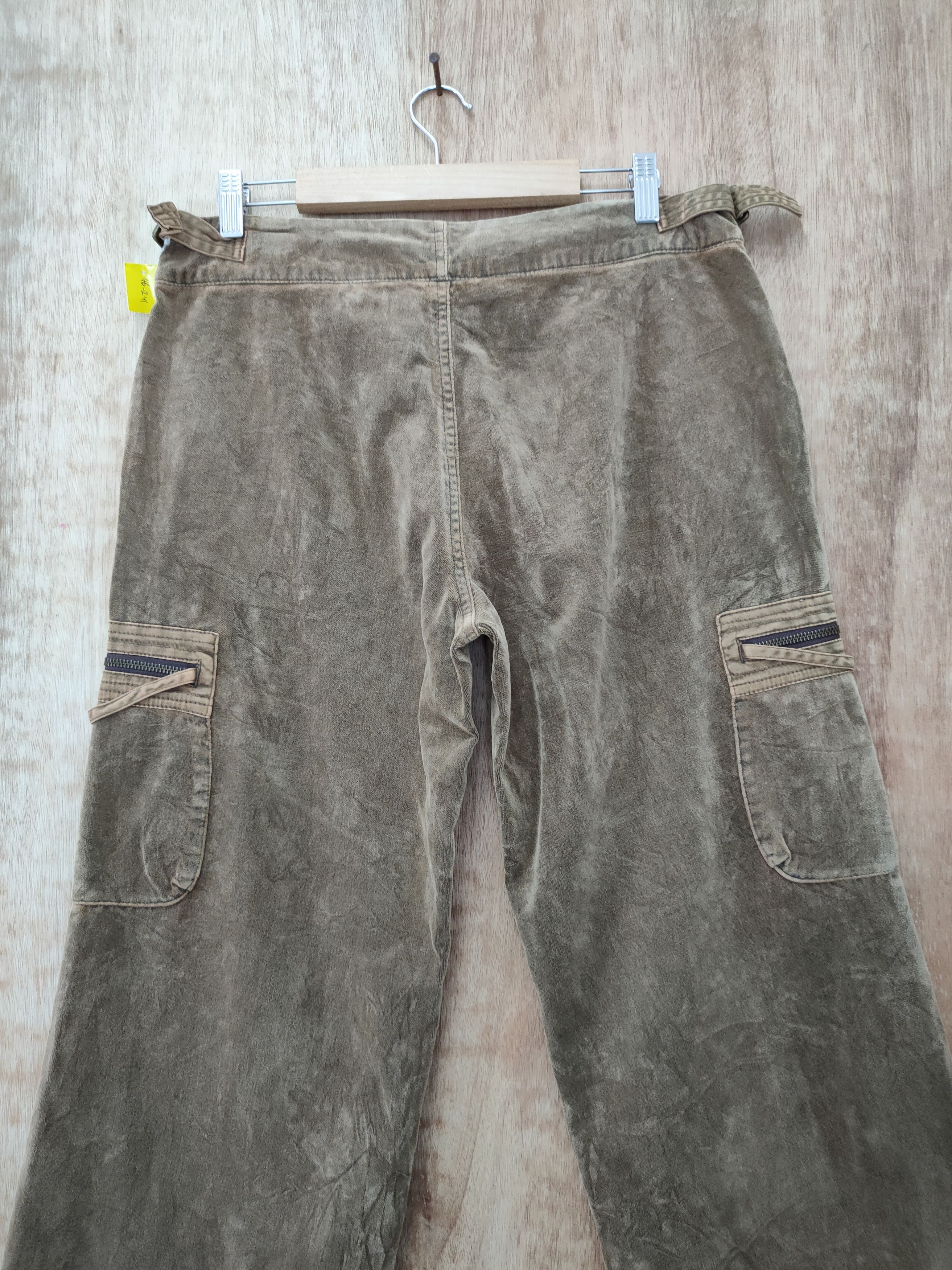 Japanese Brand Spin Japan corduroy velvet style cargo pants #46-241DL Size US 30 / EU 46 - 12 Thumbnail