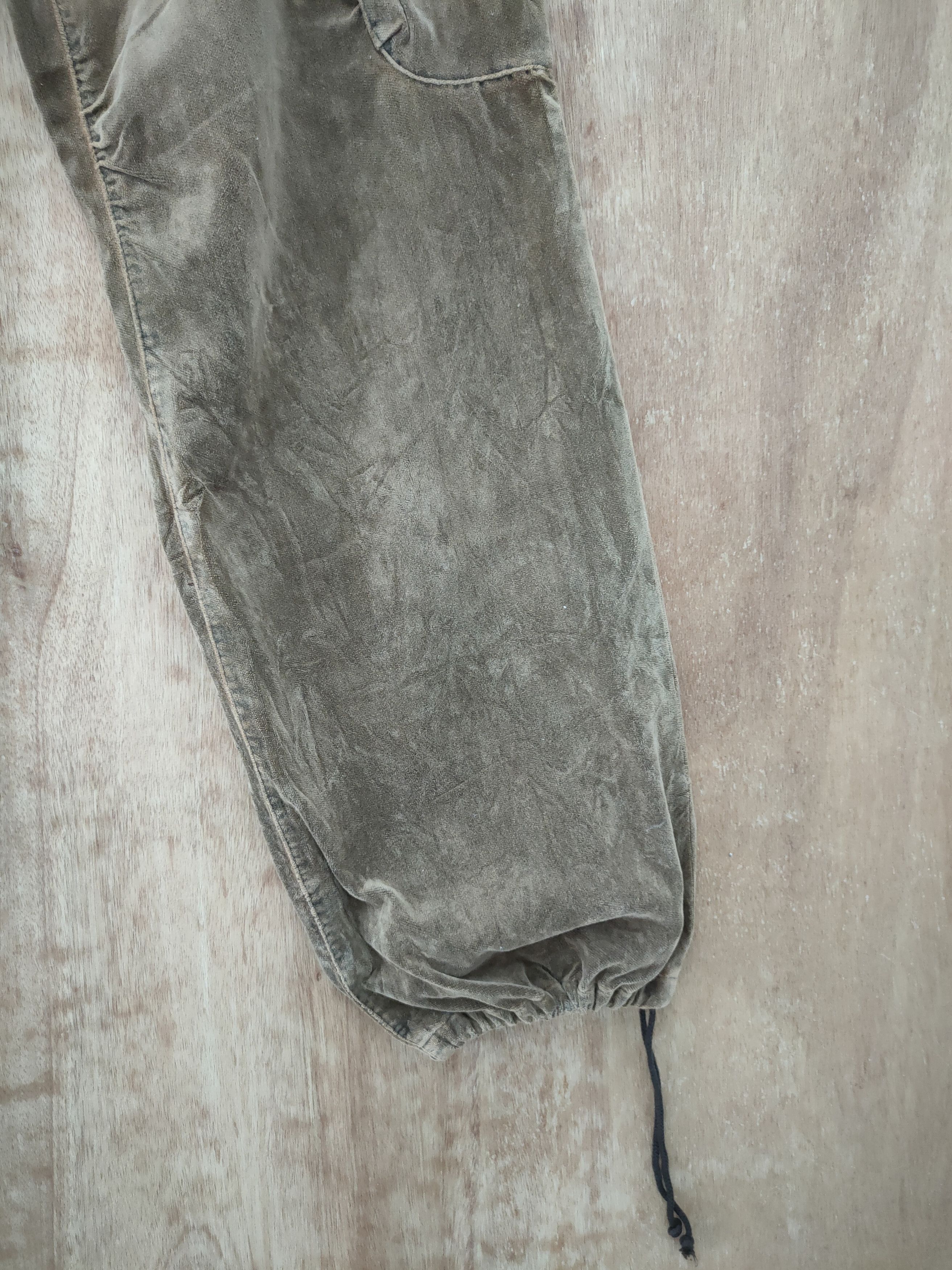 Japanese Brand Spin Japan corduroy velvet style cargo pants #46-241DL Size US 30 / EU 46 - 3 Thumbnail