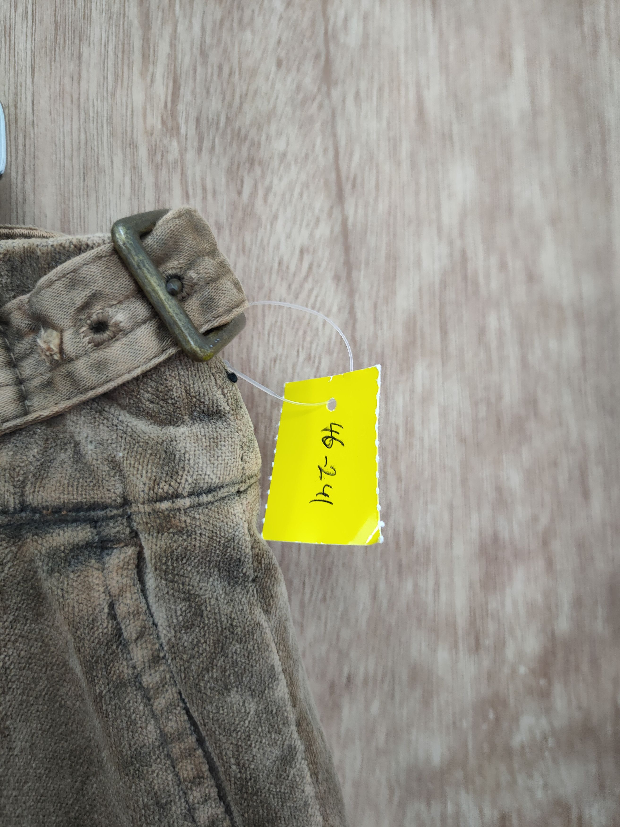 Japanese Brand Spin Japan corduroy velvet style cargo pants #46-241DL Size US 30 / EU 46 - 7 Thumbnail