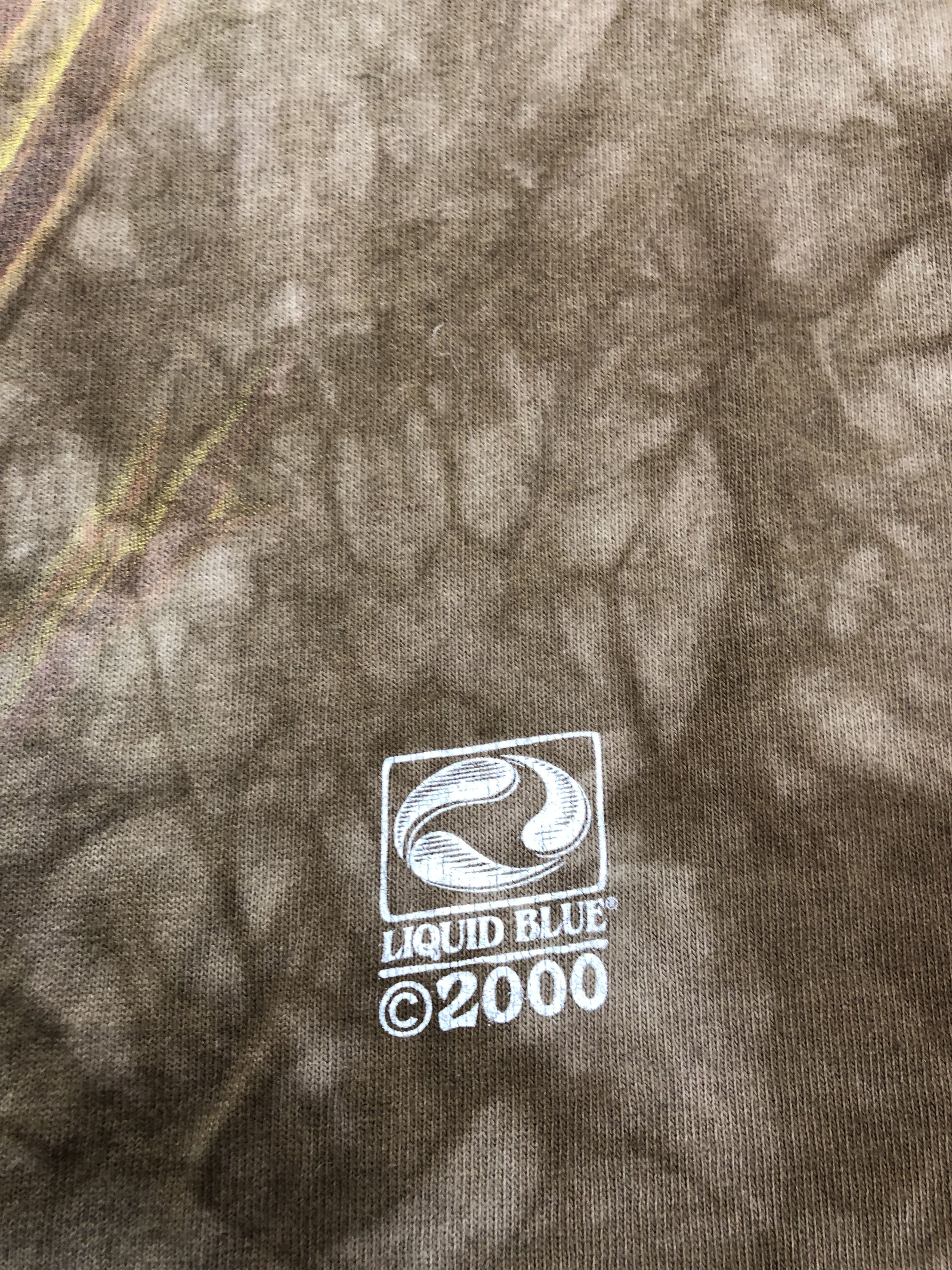 Liquid Blue Vintage 2000 Liquid Blue Eagles Tie Dye Travis Scott Size US XXL / EU 58 / 5 - 5 Thumbnail