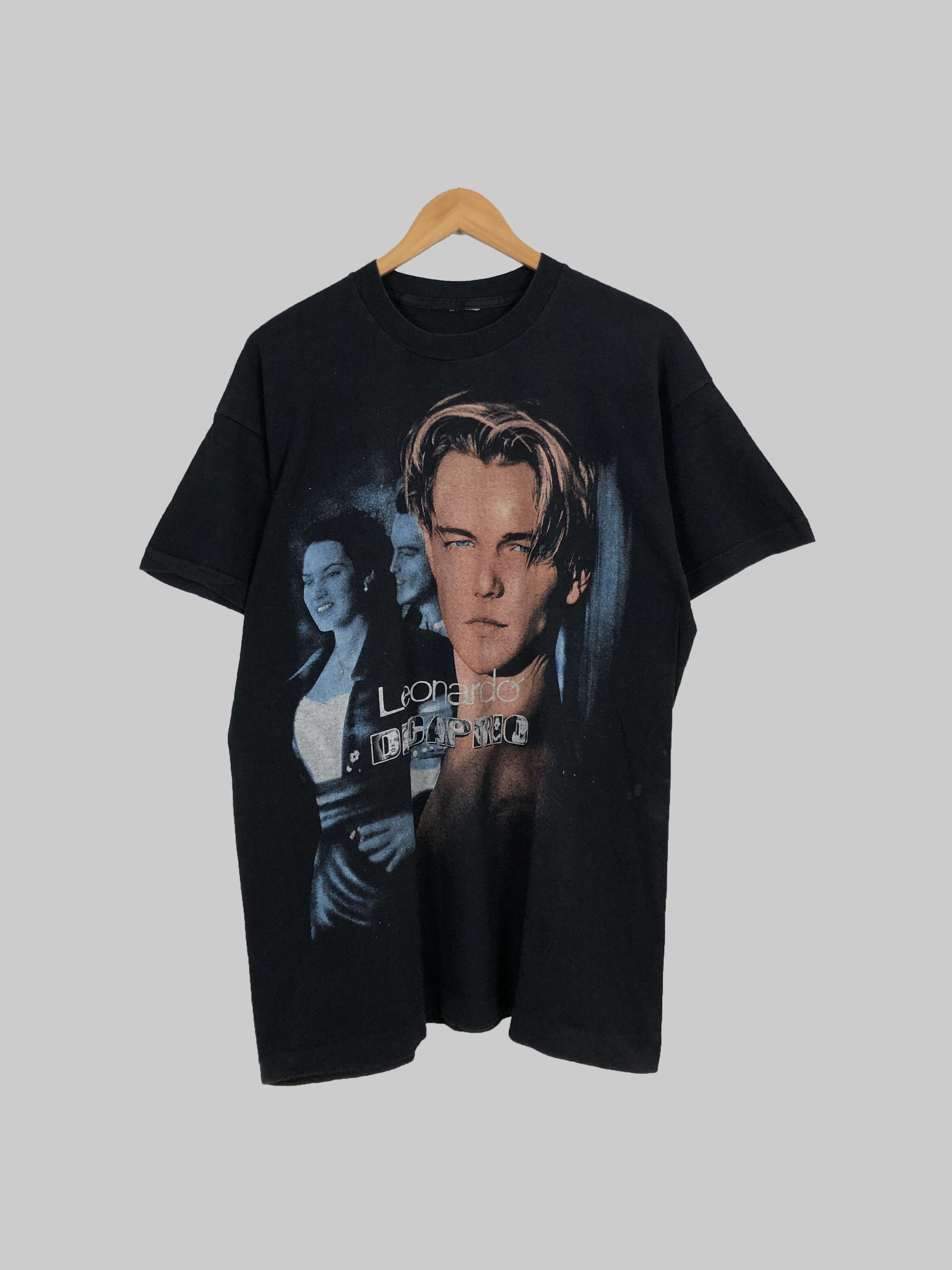 Vintage Vintage 90s Titanic Leonardo Dicaprio (Brad Pitt Depp) Size US L / EU 52-54 / 3 - 1 Thumbnail