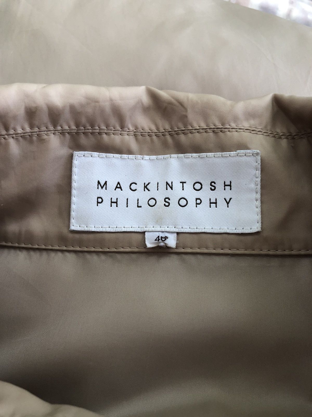 Mackintosh Mackintosh Philosophy Nylon Lite Trench Jacket Size US M / EU 48-50 / 2 - 5 Thumbnail