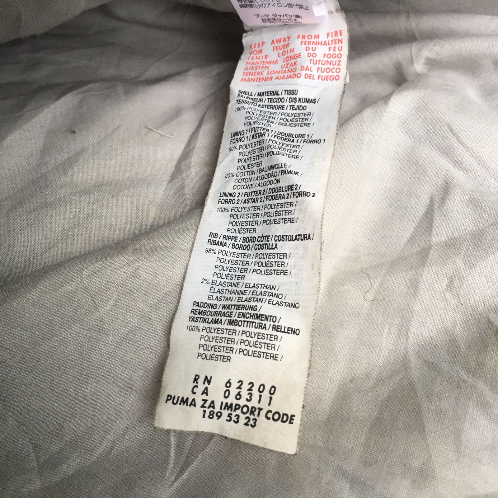 Hussein Chalayan × Puma OG🔥Rare Collabs Wax Padding MA-1 Bomber Jacket Size US M / EU 48-50 / 2 - 10 Thumbnail