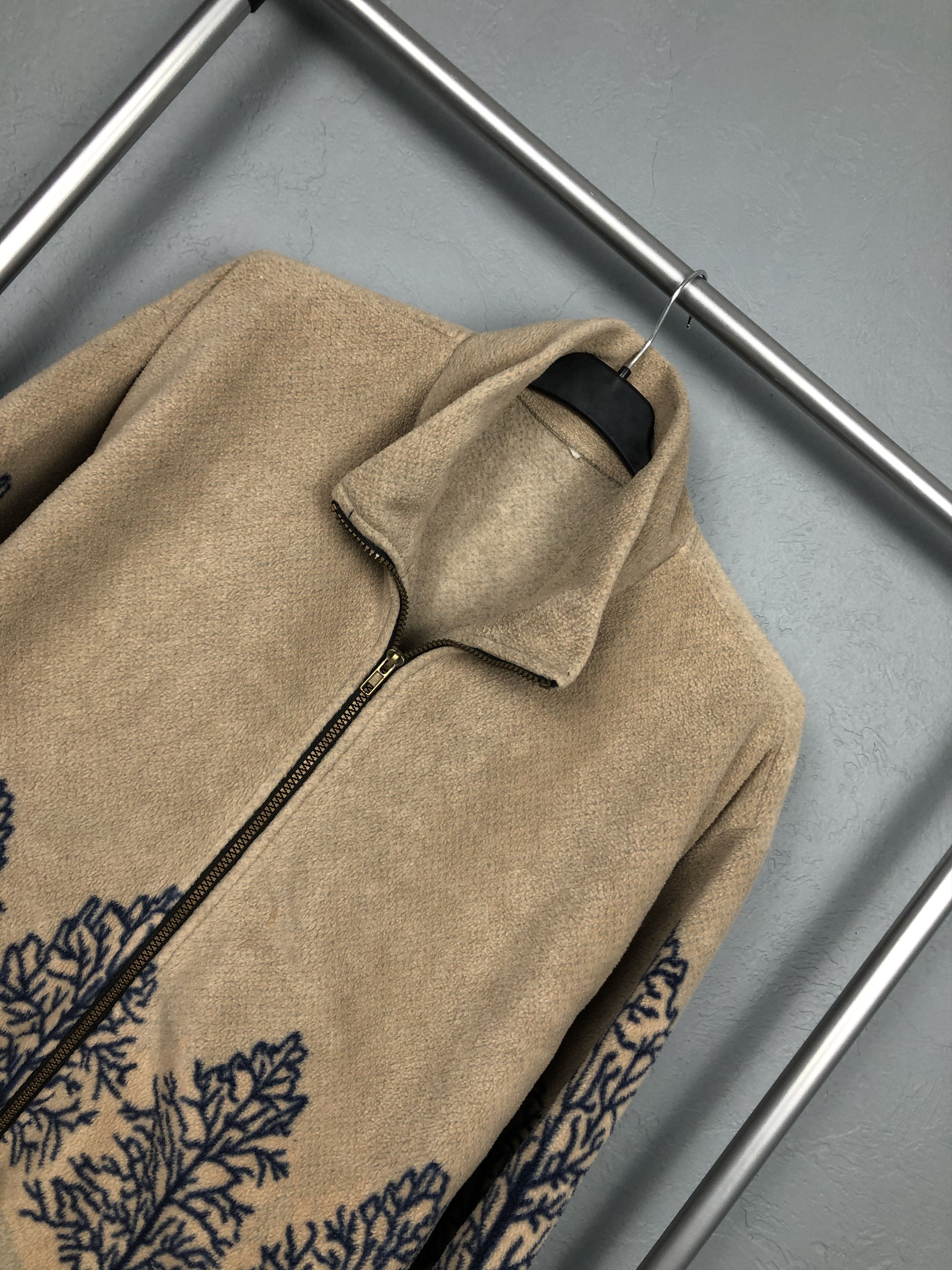 Other Vintage Fleece Jacket Printed All Over Size US XL / EU 56 / 4 - 2 Thumbnail