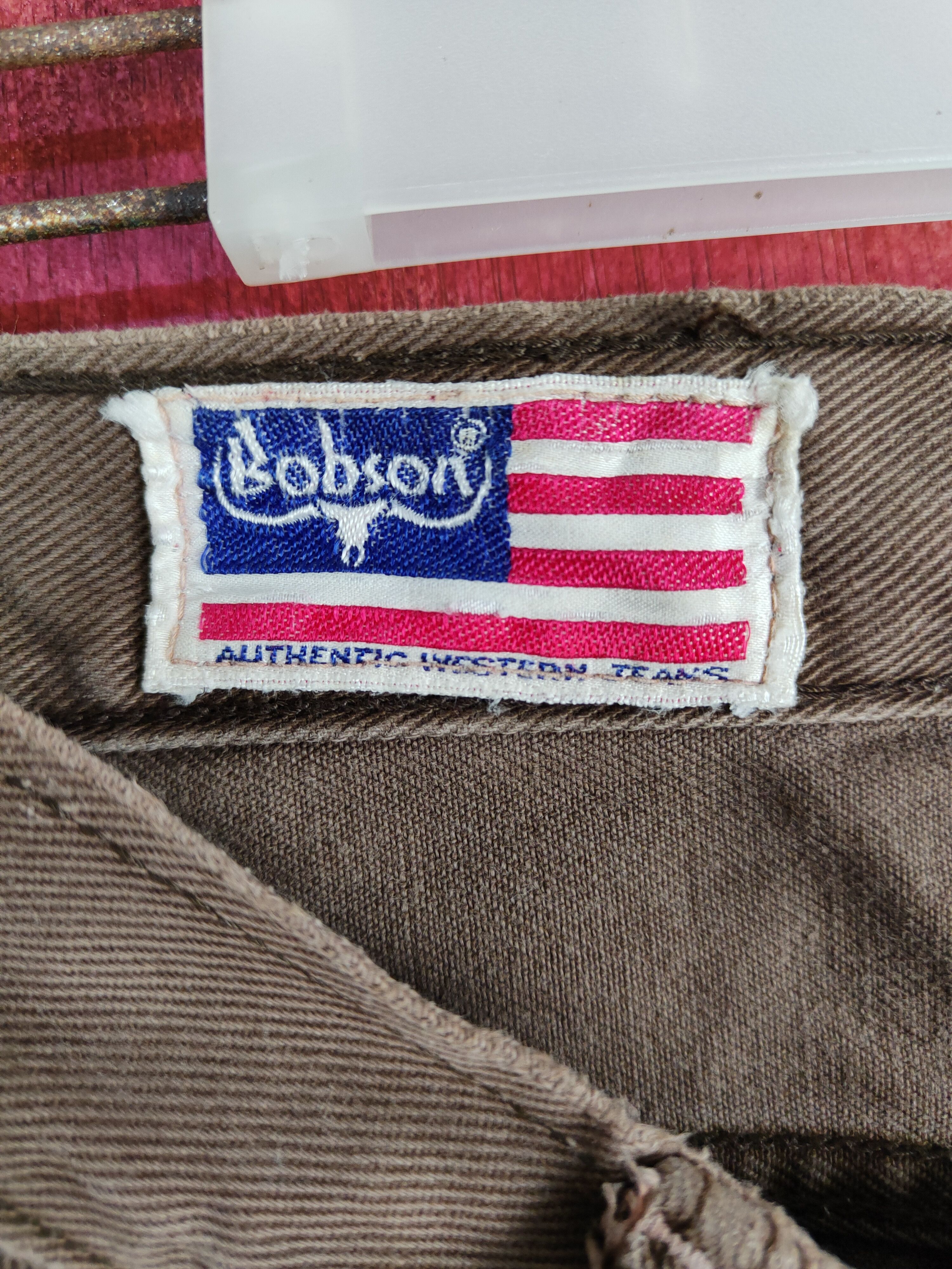 Japanese Brand DL Bobson bootcut vintage denim Jeans #4841 Size 28" / US 6 / IT 42 - 14 Thumbnail