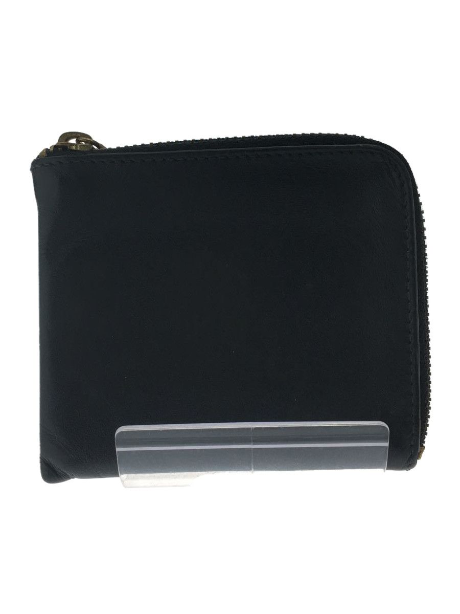 Wallets Black Coin Case Leather L Shaped Zip