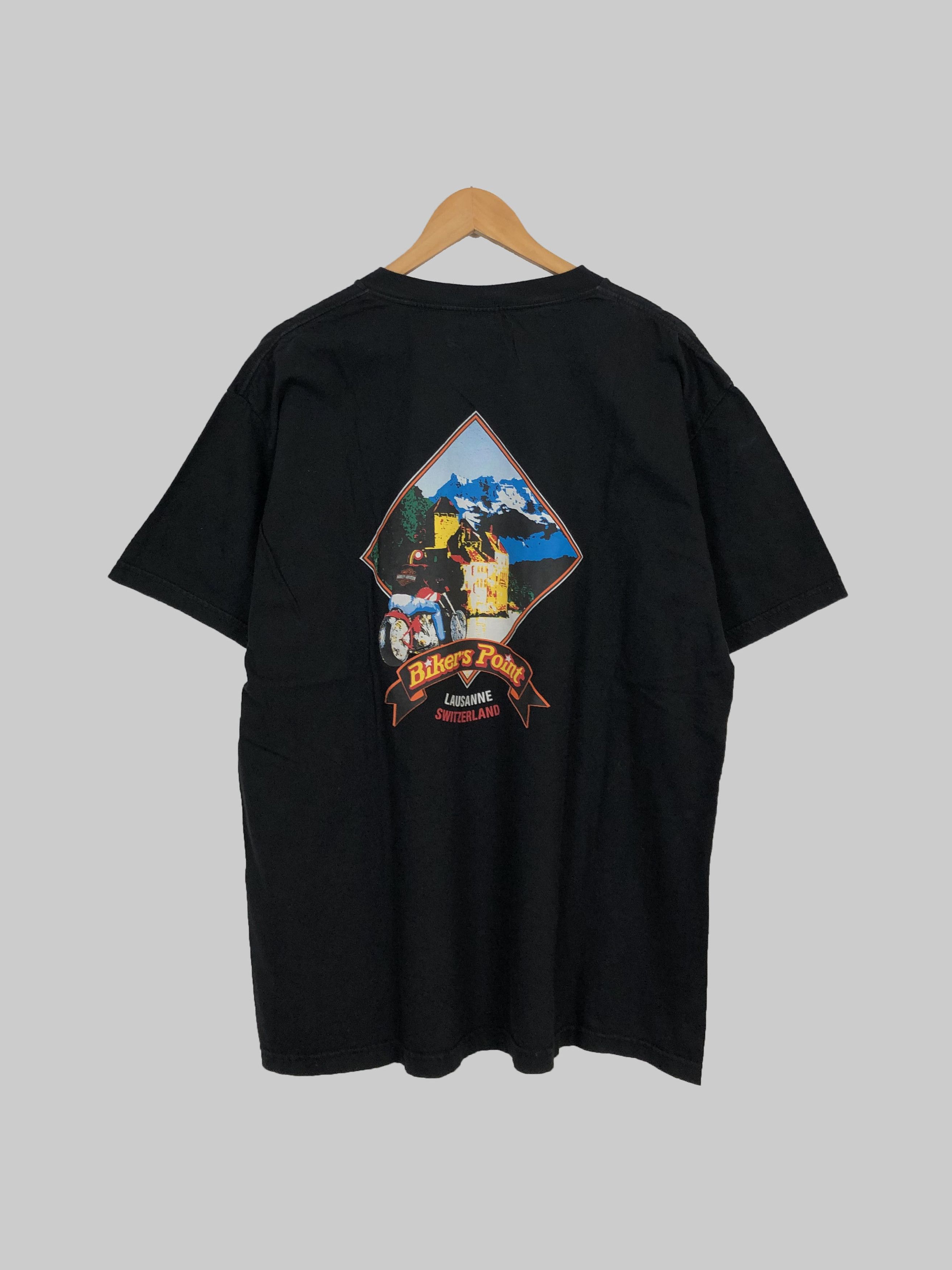 Harley Davidson Vintage 2000 Harley Davidson Flames (3D Emblem Racing) Size US XL / EU 56 / 4 - 2 Thumbnail