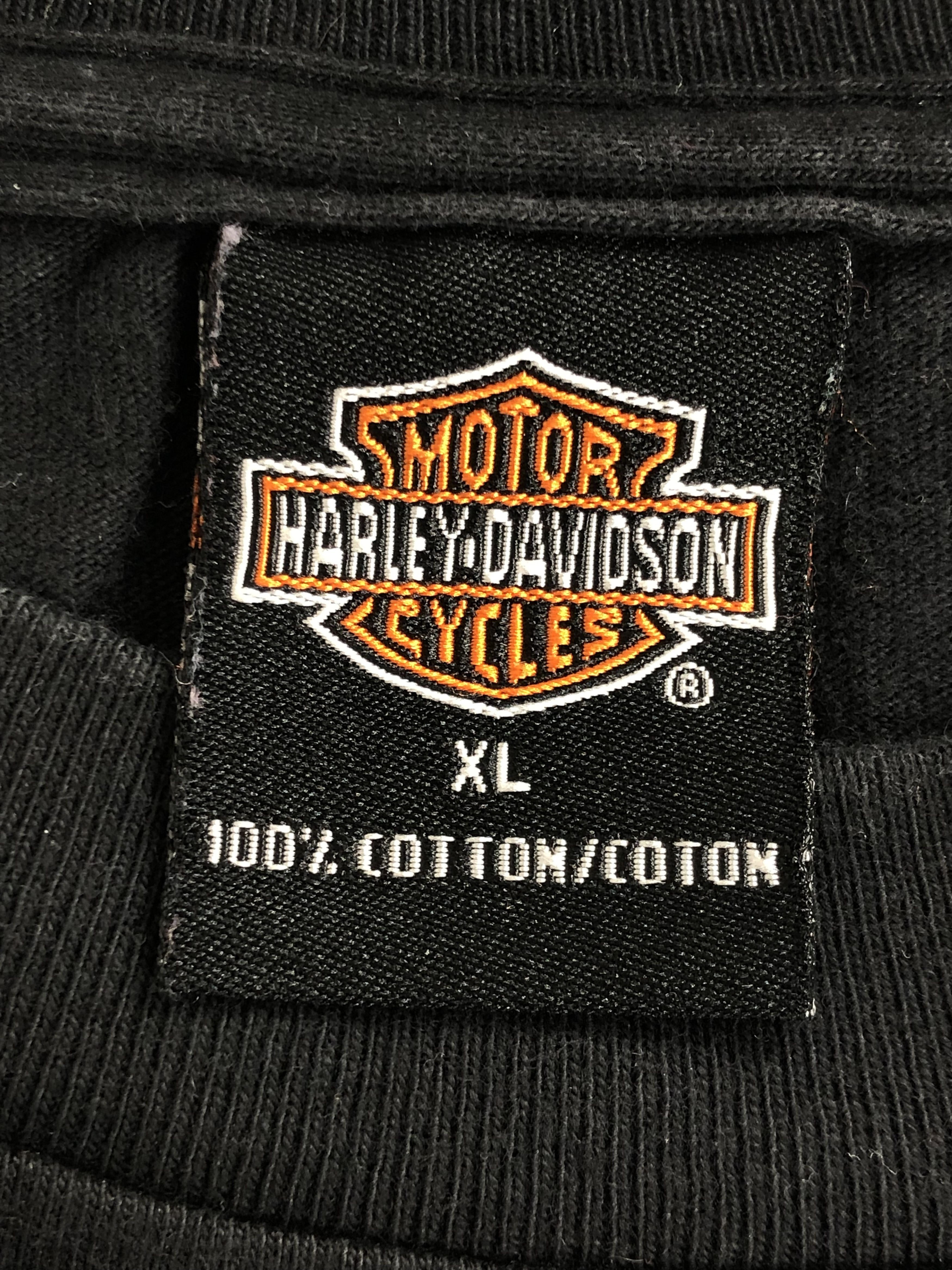 Harley Davidson Vintage 2000 Harley Davidson Flames (3D Emblem Racing) Size US XL / EU 56 / 4 - 13 Thumbnail