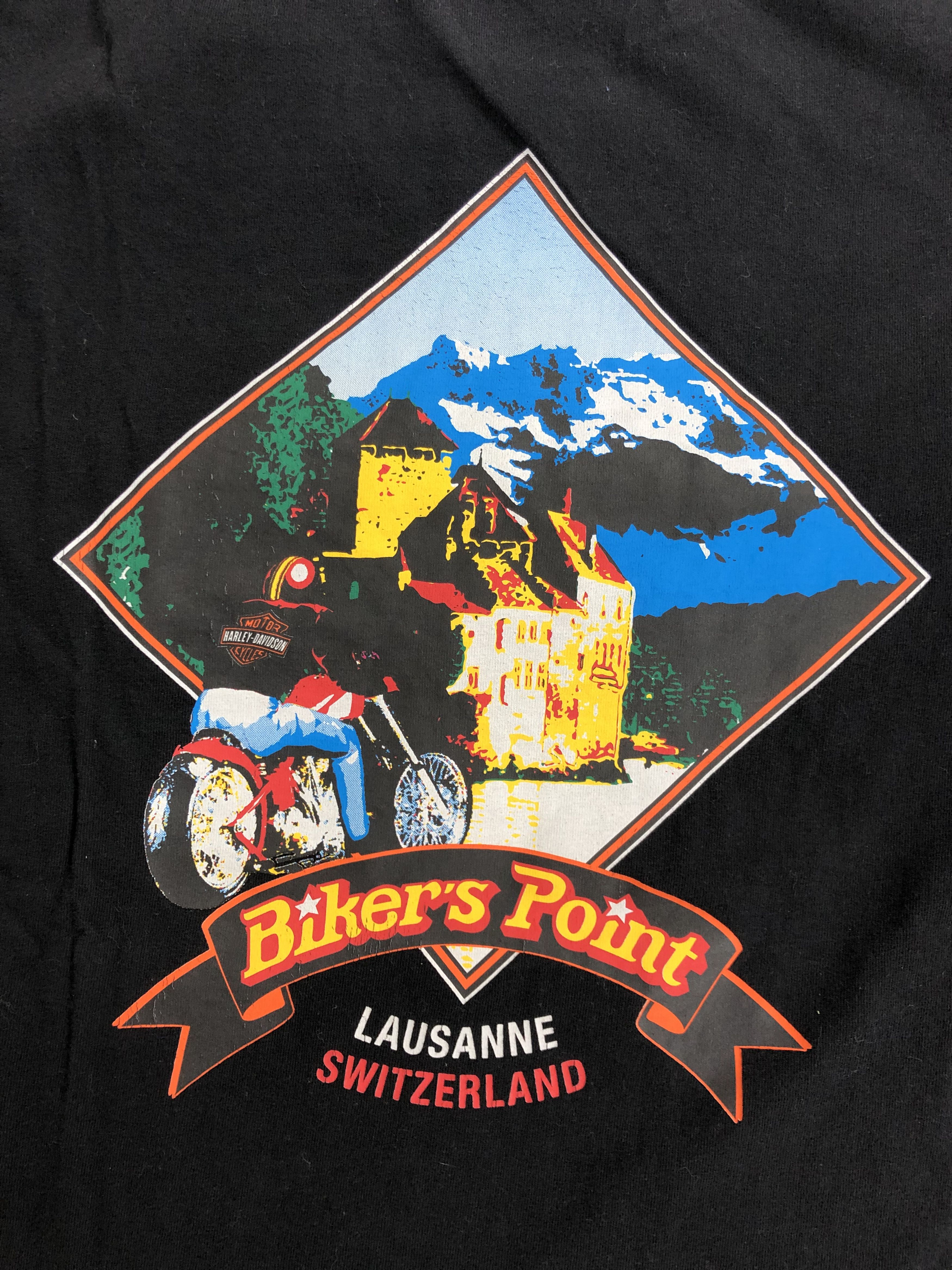 Harley Davidson Vintage 2000 Harley Davidson Flames (3D Emblem Racing) Size US XL / EU 56 / 4 - 7 Thumbnail
