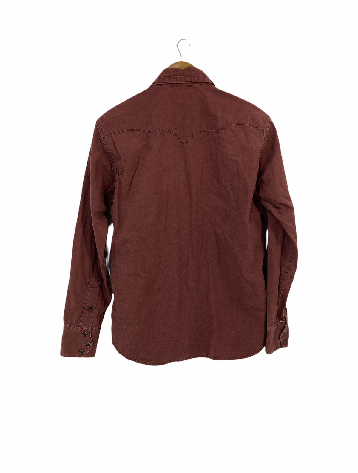 Levi's × Levi's Vintage Clothing Vintage Levi’s Western Chambray Zipper Shirt Design Size US M / EU 48-50 / 2 - 2 Thumbnail