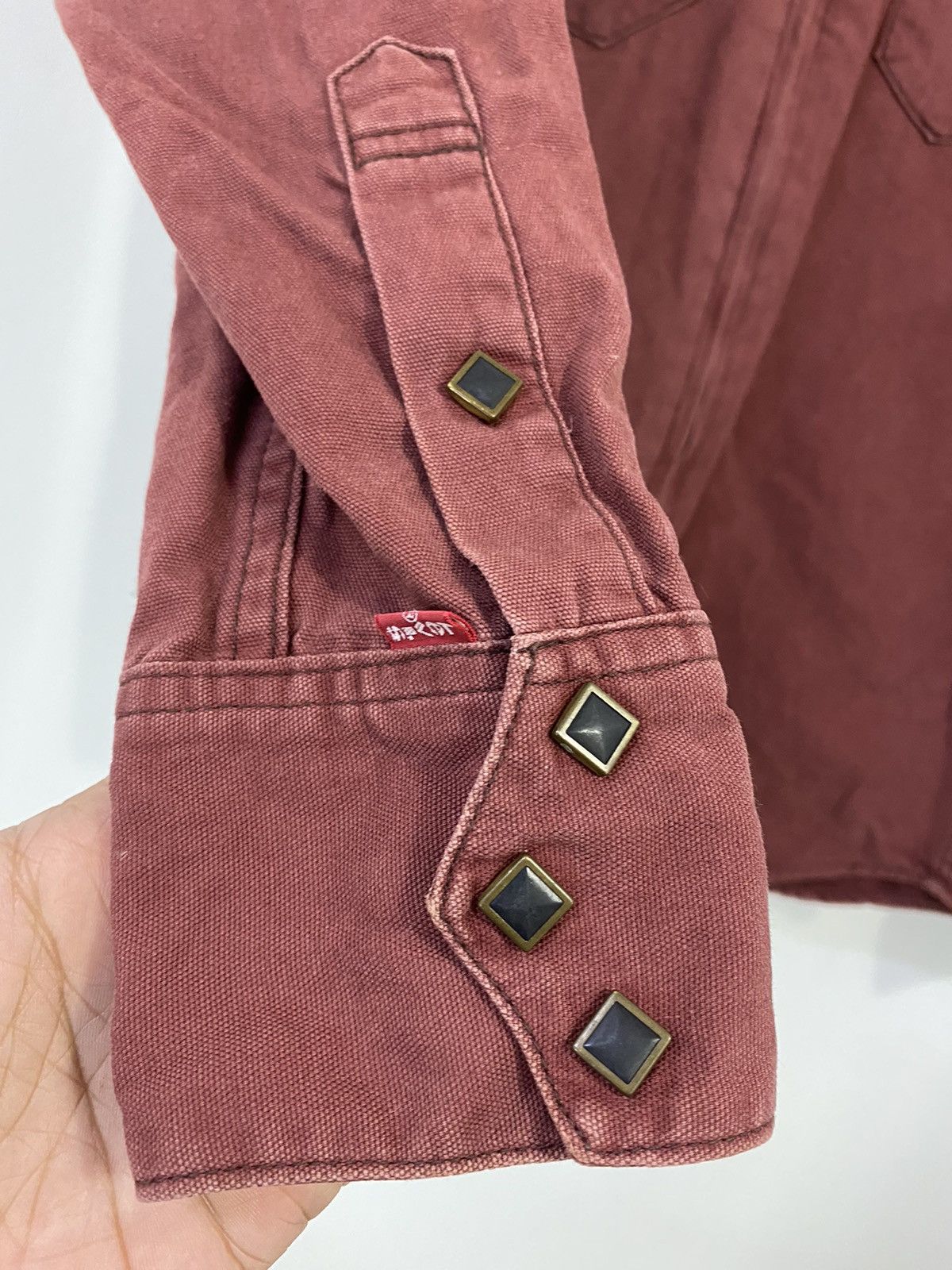 Levi's × Levi's Vintage Clothing Vintage Levi’s Western Chambray Zipper Shirt Design Size US M / EU 48-50 / 2 - 6 Thumbnail