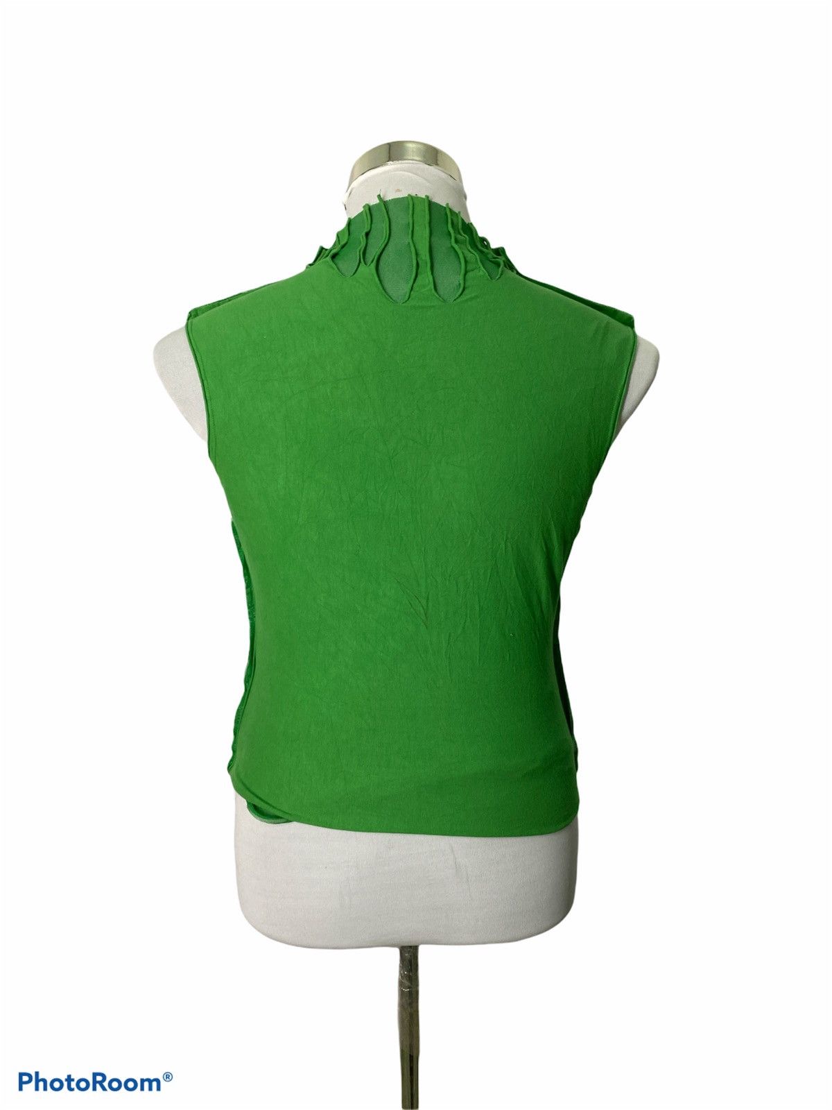 Hiroko Koshino Homme Hiroko Bis Sleeveless Shirt Nice Design Size US M / EU 48-50 / 2 - 2 Thumbnail