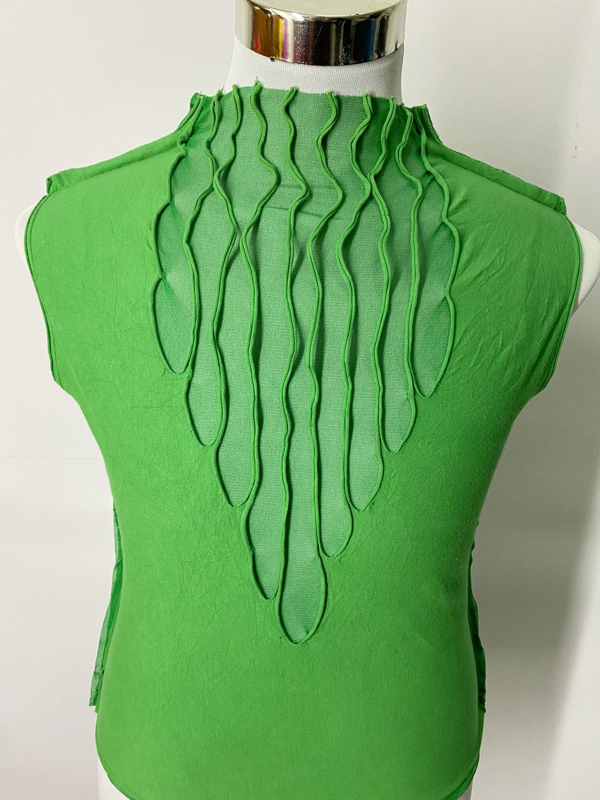 Hiroko Koshino Homme Hiroko Bis Sleeveless Shirt Nice Design Size US M / EU 48-50 / 2 - 3 Thumbnail