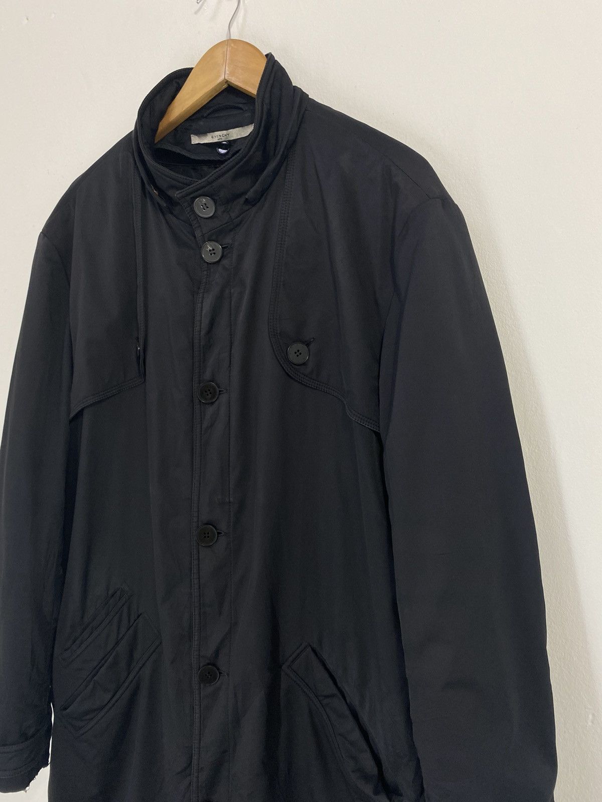 Givenchy Givenchy Men Long Jacket Design Trench Coat Design Size US L / EU 52-54 / 3 - 5 Thumbnail