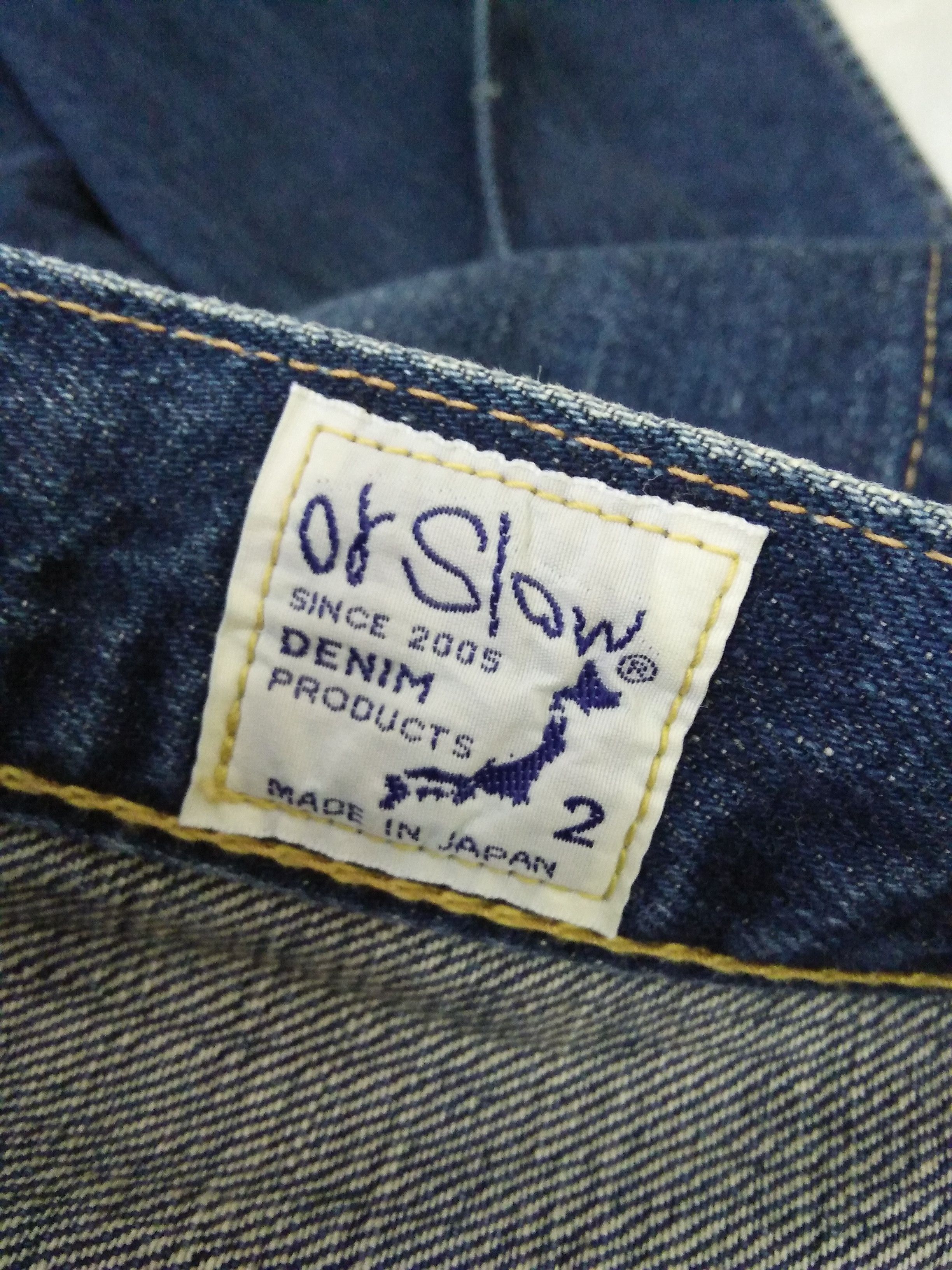 Orslow ORSLOW 105 DENIM SELVEDGE JAPAN 2 YEAR WASH MODEL (A738) w29 Size US 29 - 7 Thumbnail