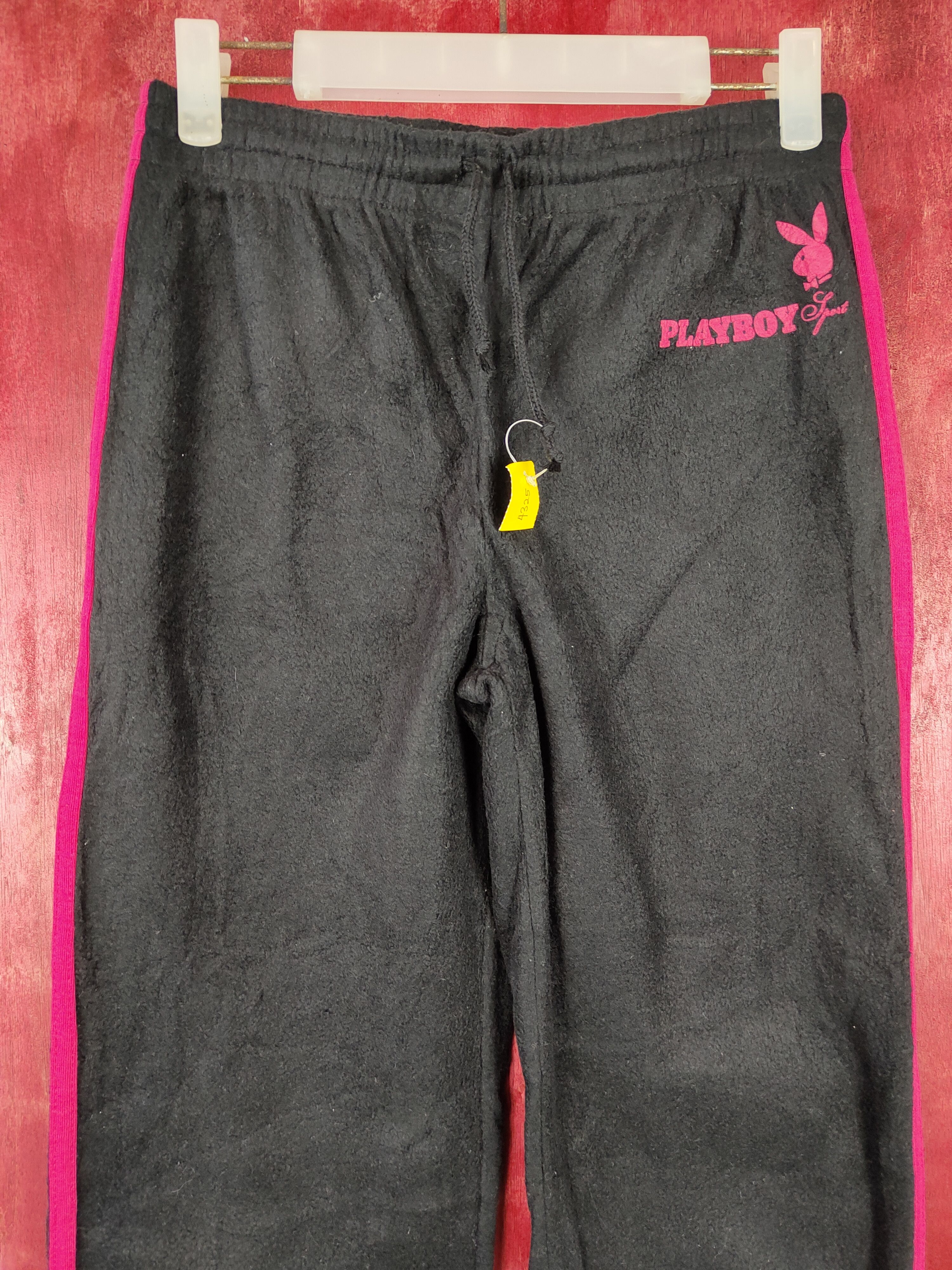 Japanese Brand × Playboy × Vintage DL Playboy Sport black jogger pant #S350 Size 27" / US 4 / IT 40 - 2 Thumbnail