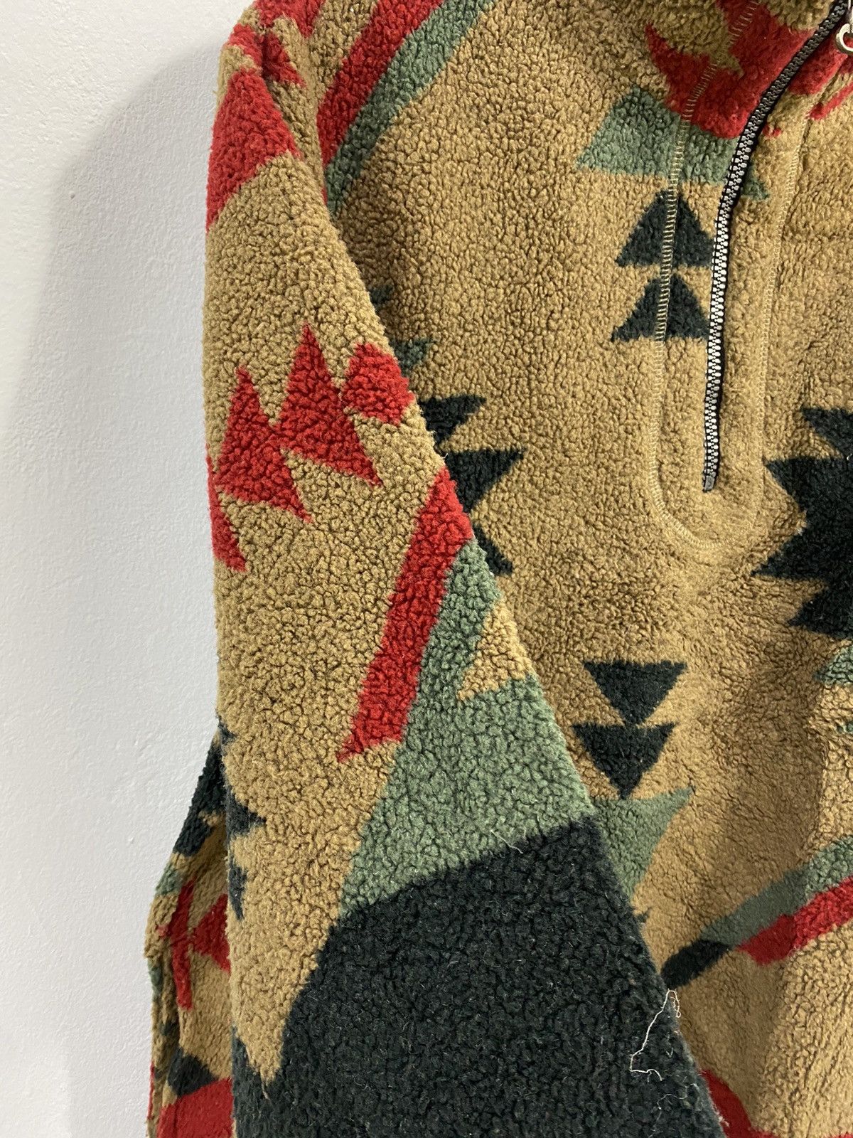 Native Muskoka Lakes Sherpa Sweatshirt Half Zipper Native Design Size US M / EU 48-50 / 2 - 4 Thumbnail
