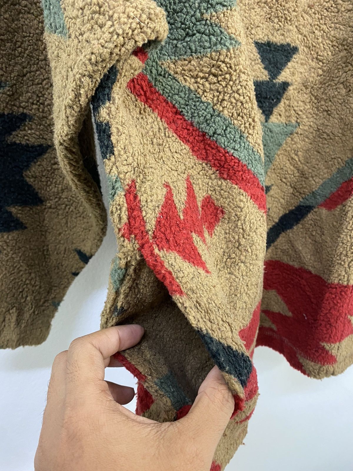 Native Muskoka Lakes Sherpa Sweatshirt Half Zipper Native Design Size US M / EU 48-50 / 2 - 7 Thumbnail