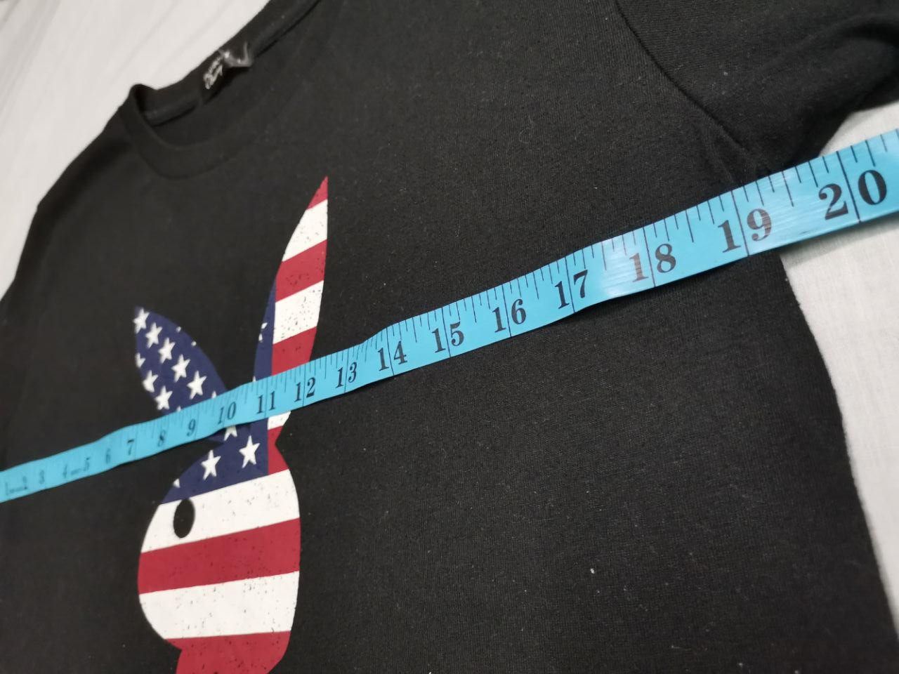 Designer × Playboy × Vintage Playboy Big Logo USA Flag America Flag Rare Design Size US L / EU 52-54 / 3 - 4 Thumbnail