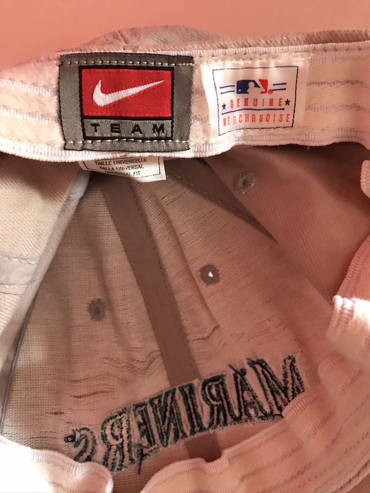 Vintage Vintage Nike Marines Cap Size ONE SIZE - 6 Thumbnail