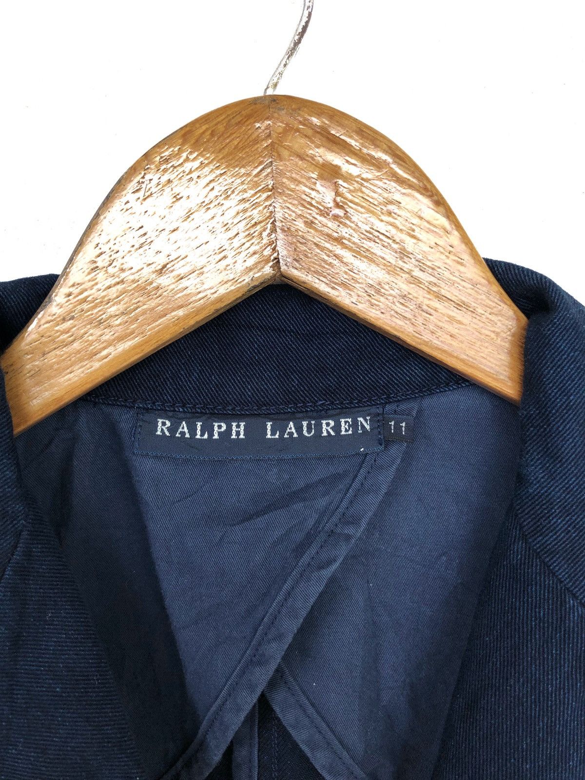 Polo Ralph Lauren Ralph Lauren Royal Patch Indigo Denim Coat Jacket Size US XS / EU 42 / 0 - 7 Thumbnail