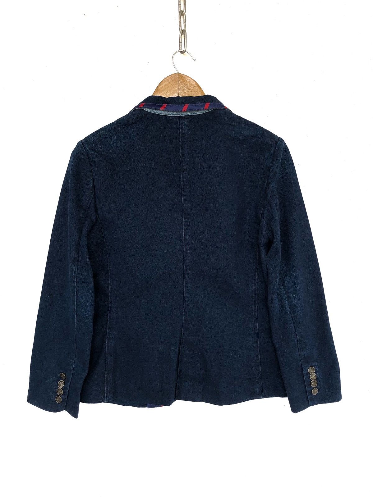 Polo Ralph Lauren Ralph Lauren Royal Patch Indigo Denim Coat Jacket Size US XS / EU 42 / 0 - 6 Thumbnail
