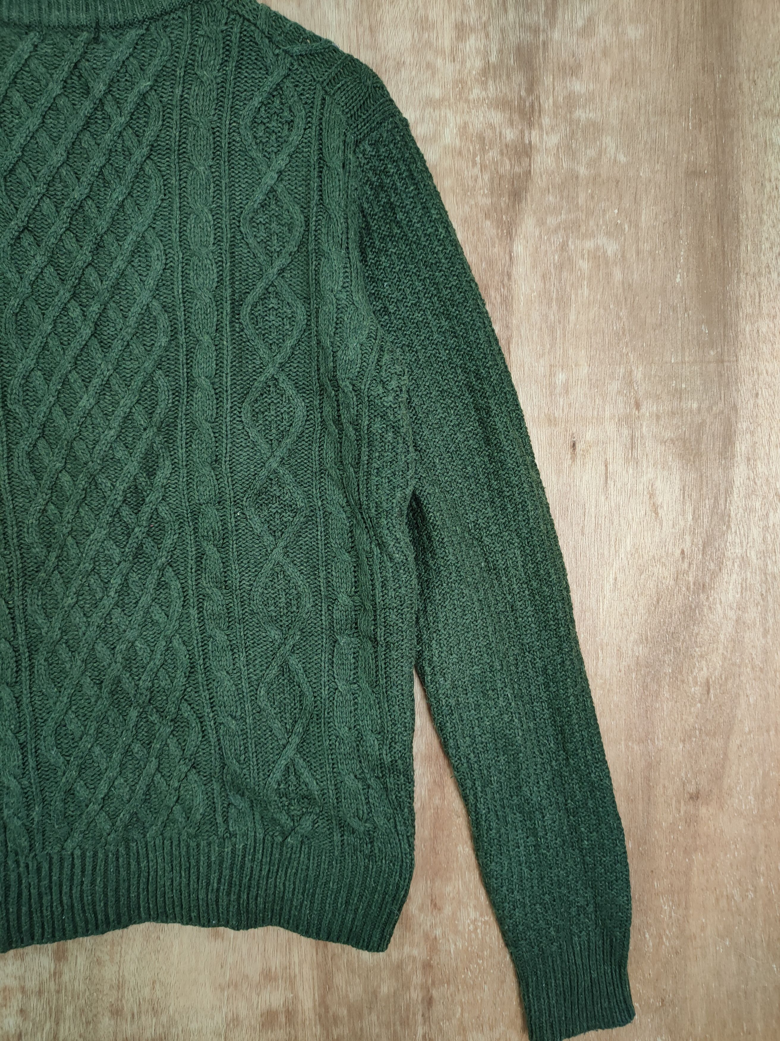 Aran Isles Knitwear Uniqlo cable knitwear japan streetwear vintage #4222 Size US L / EU 52-54 / 3 - 8 Thumbnail