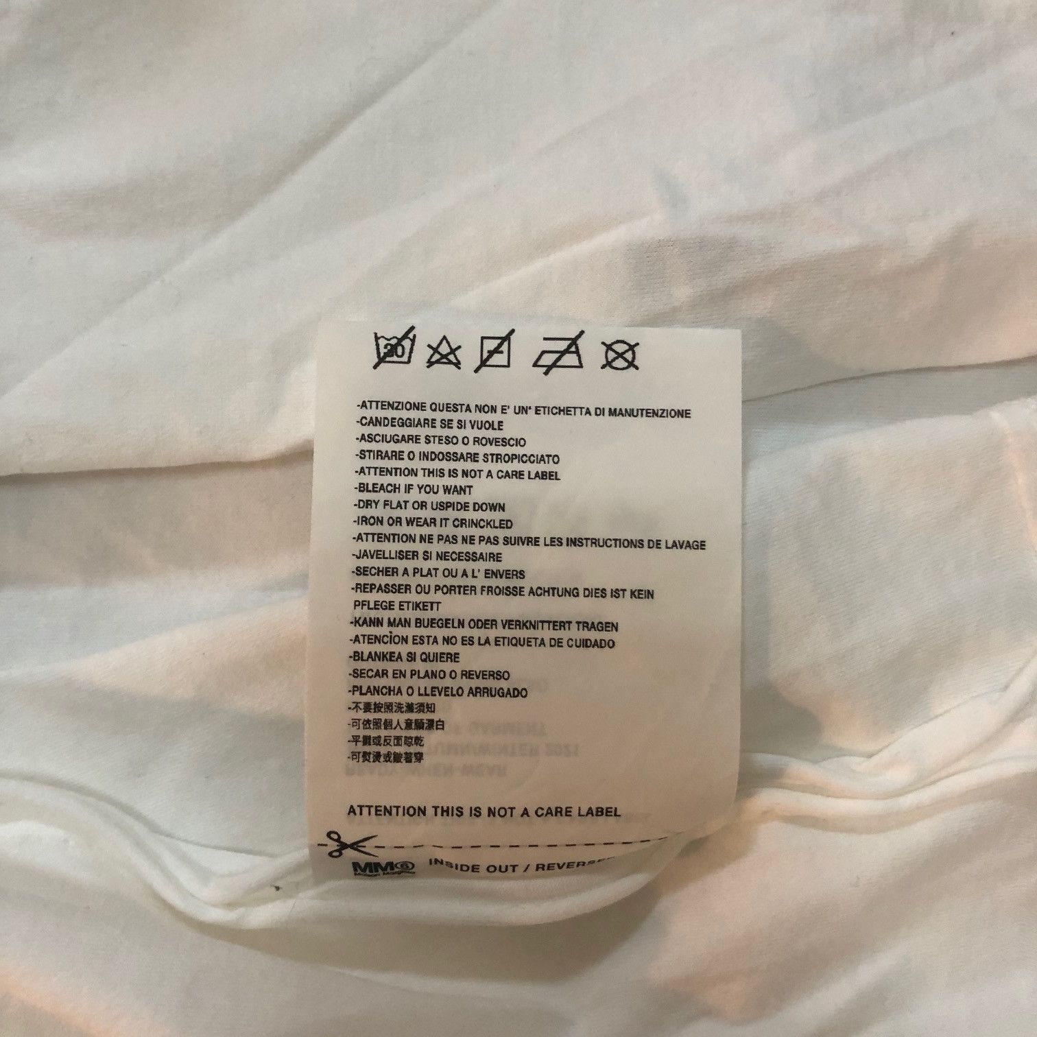 Maison Margiela MAISON MARGIELA MM6 Logo Tag Shirt Size M / US 6-8 / IT 42-44 - 7 Thumbnail