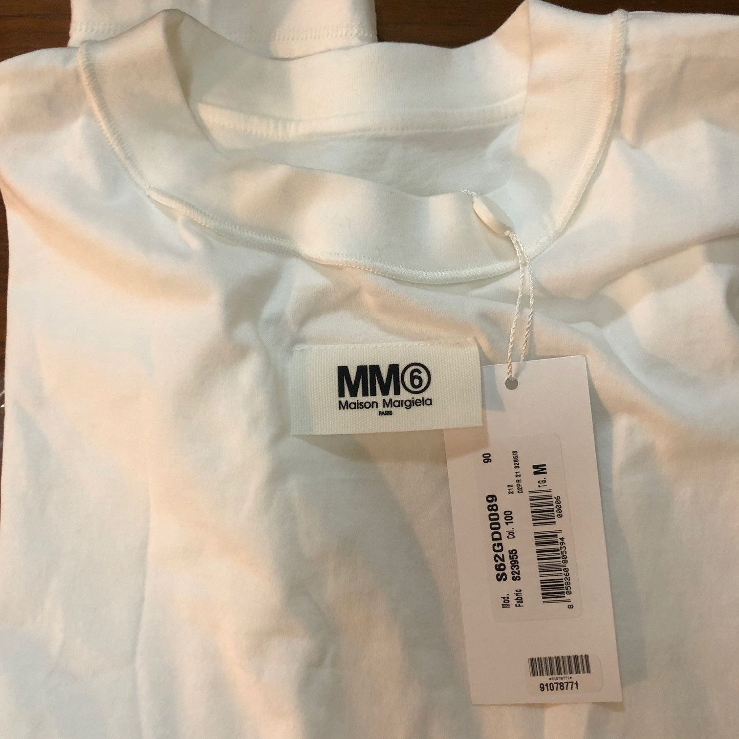 Maison Margiela MAISON MARGIELA MM6 Logo Tag Shirt Size M / US 6-8 / IT 42-44 - 4 Thumbnail