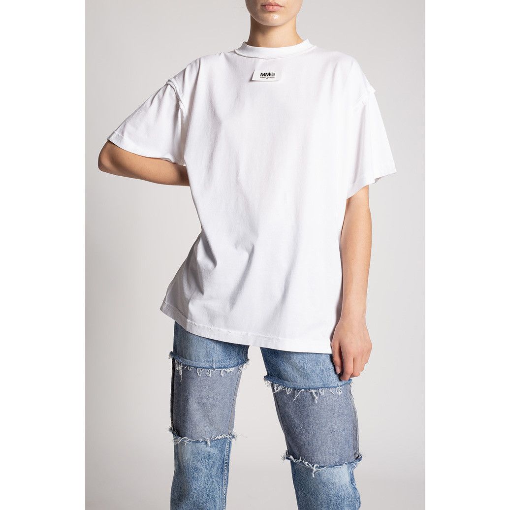 Maison Margiela MAISON MARGIELA MM6 Logo Tag Shirt Size M / US 6-8 / IT 42-44 - 3 Thumbnail