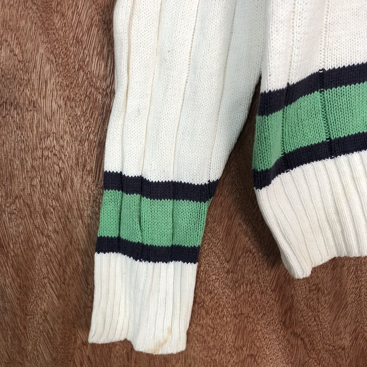 Van DLL Van Jac White Cardigan knitwear #c589 Size US M / EU 48-50 / 2 - 6 Thumbnail