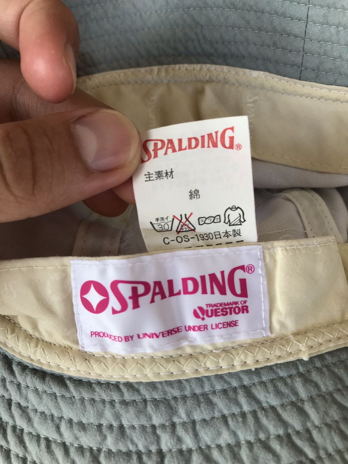 Spalding Vintage Spalding Bucket Hat Size ONE SIZE - 7 Thumbnail