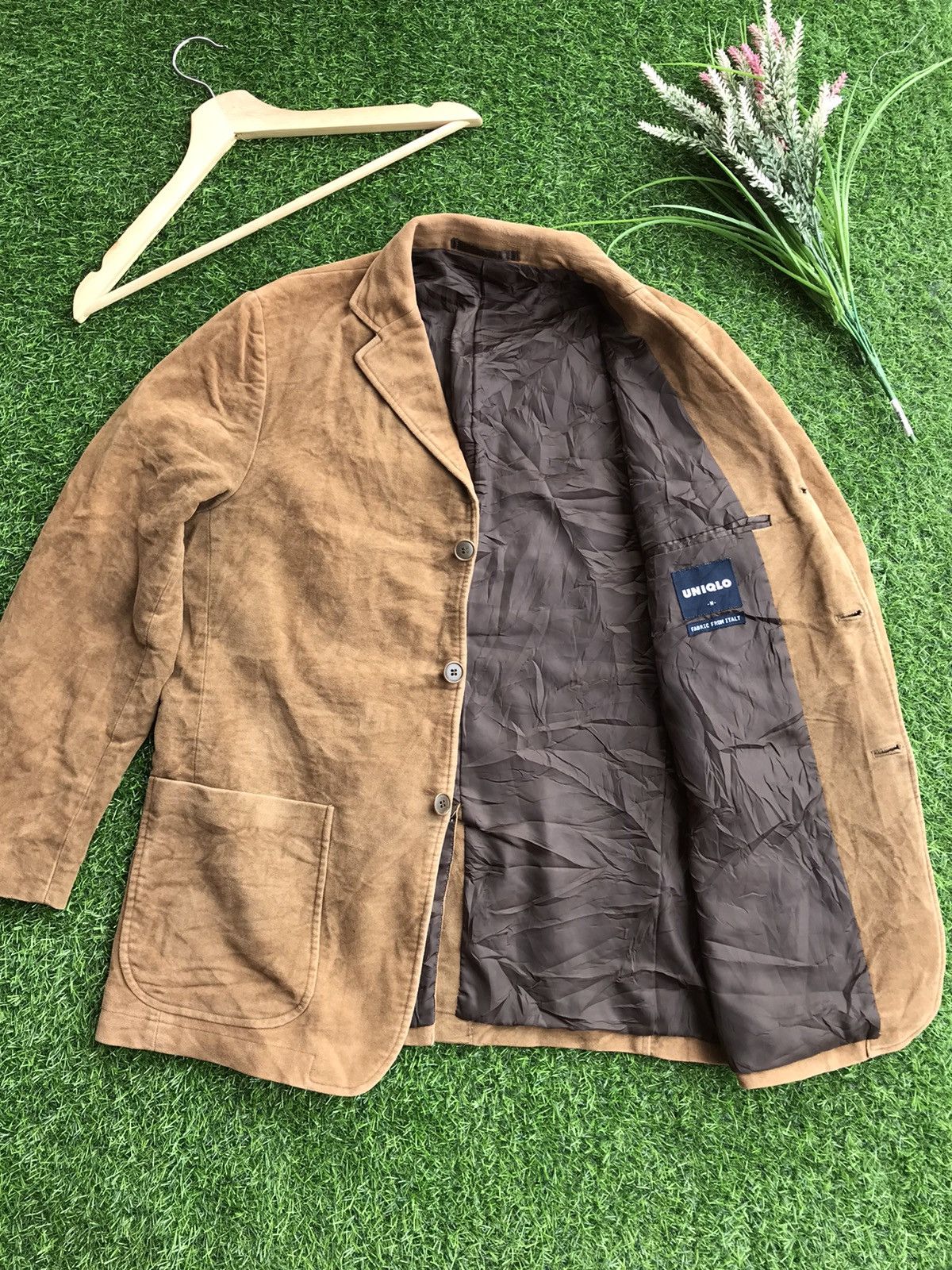 Uniqlo Vintage Uniqlo Blazer Jacket Size 48R - 2 Thumbnail