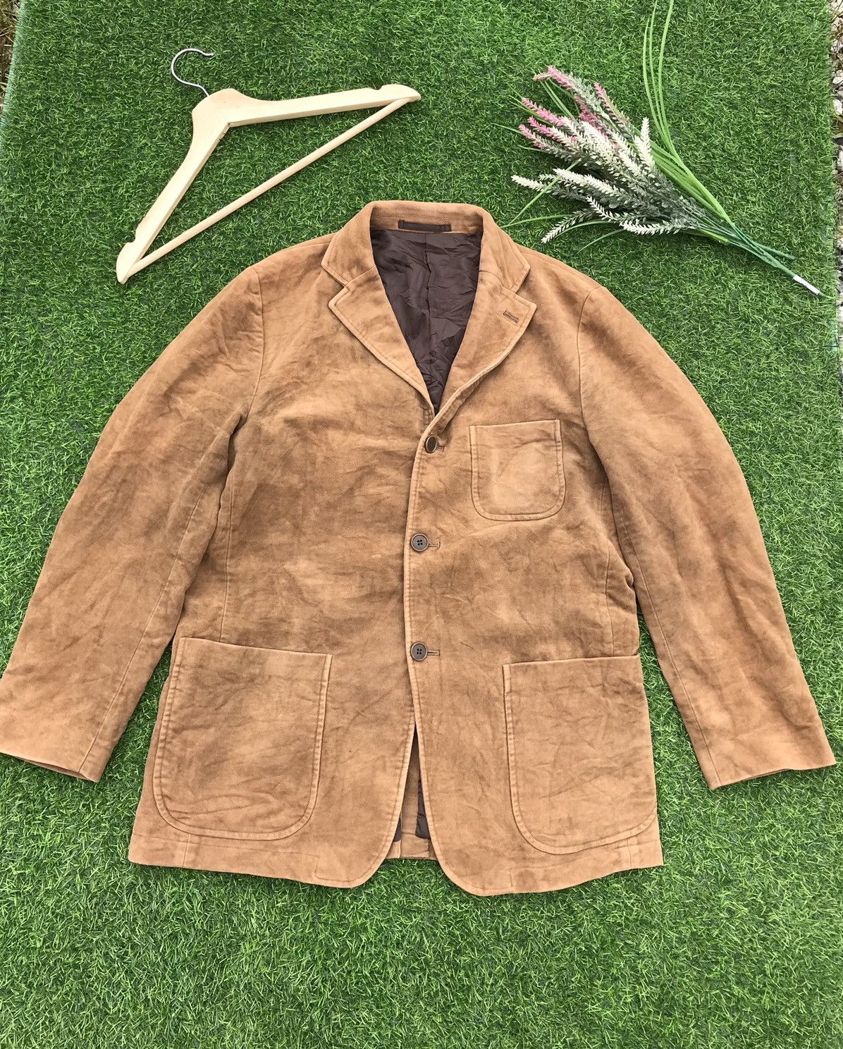 Uniqlo Vintage Uniqlo Blazer Jacket Size 48R - 1 Thumbnail