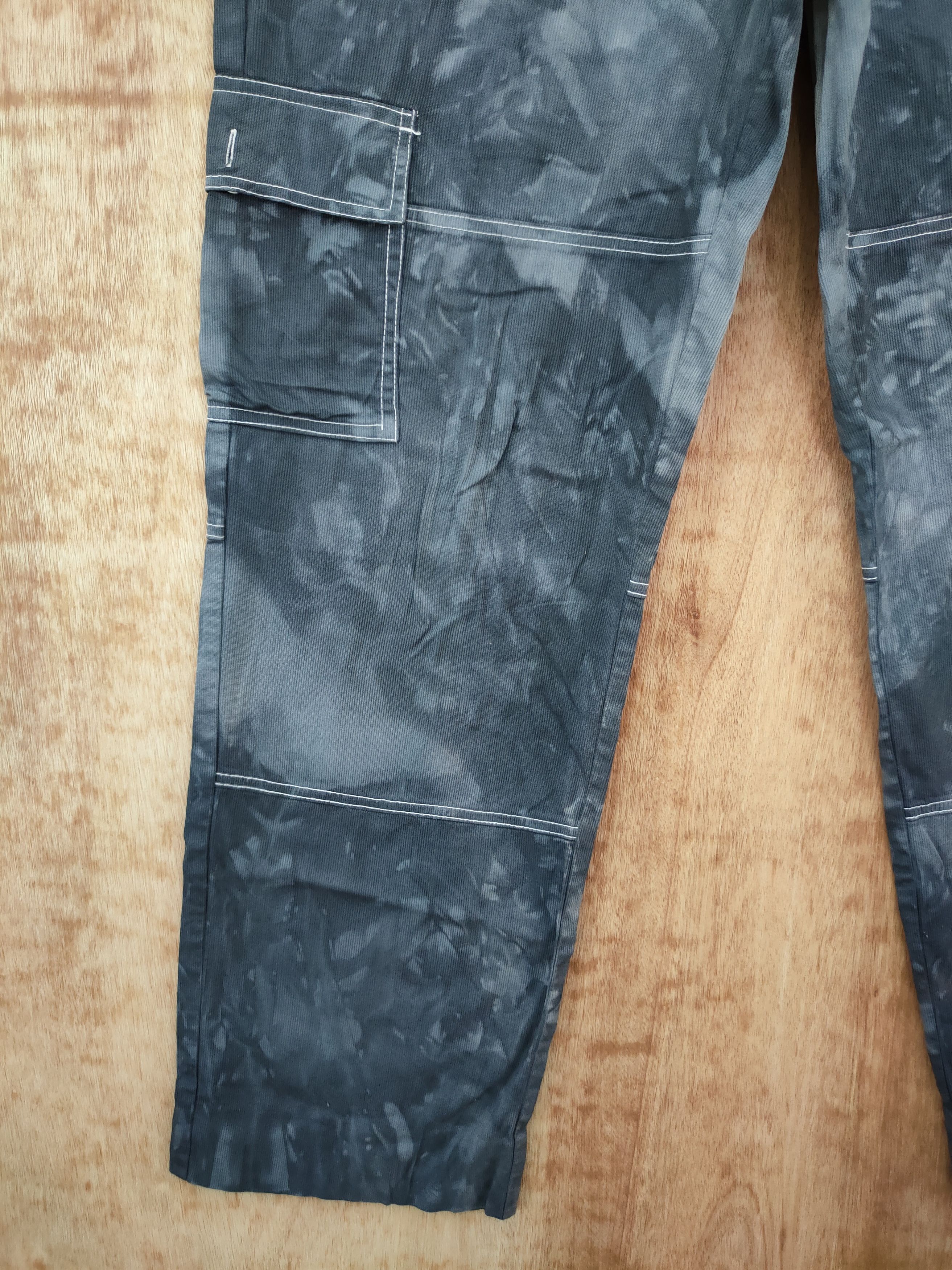 Faded Glory DLL tour division acid wash multipocket cargo pants #46-125 Size US 33 - 2 Thumbnail