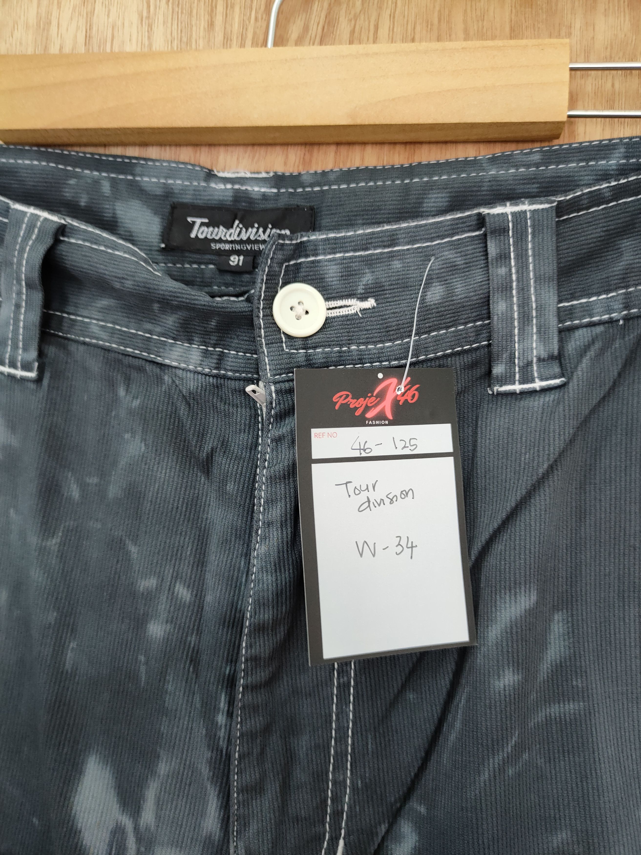 Faded Glory DLL tour division acid wash multipocket cargo pants #46-125 Size US 33 - 5 Thumbnail