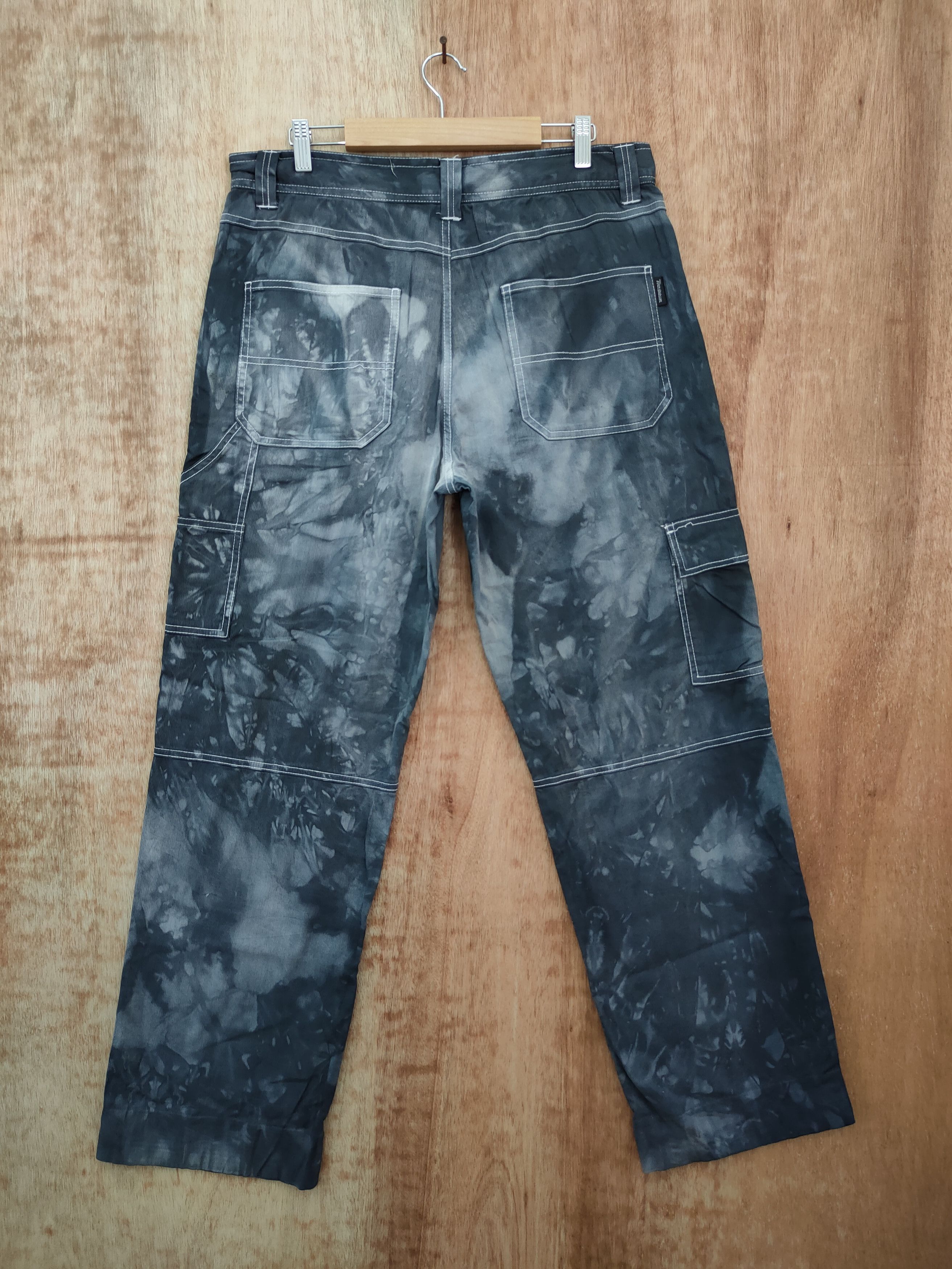 Faded Glory DLL tour division acid wash multipocket cargo pants #46-125 Size US 33 - 6 Thumbnail