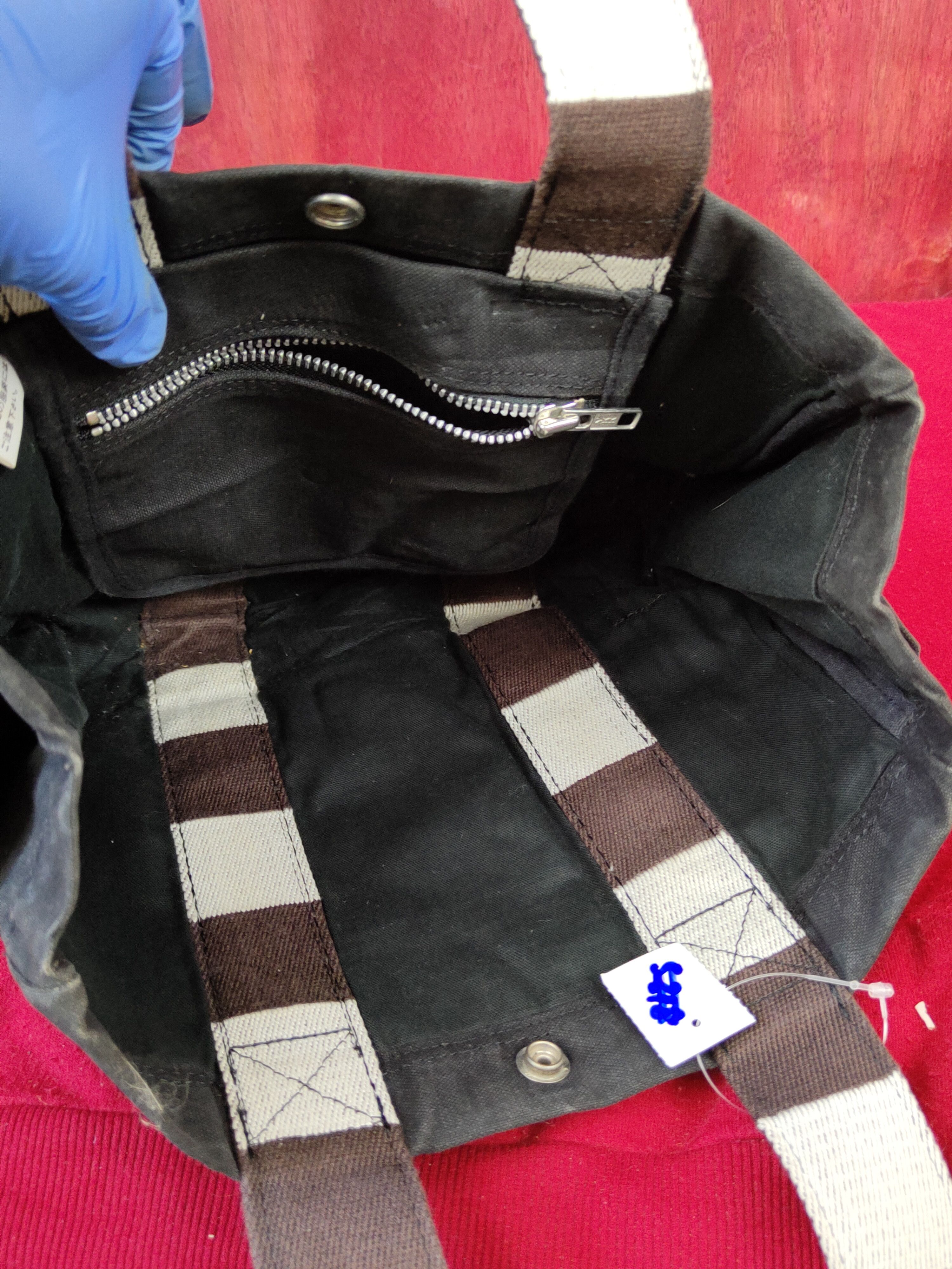 Porter DL Porter Tokyo Black Tote Bag Faded vintage #SB050 Size ONE SIZE - 10 Thumbnail