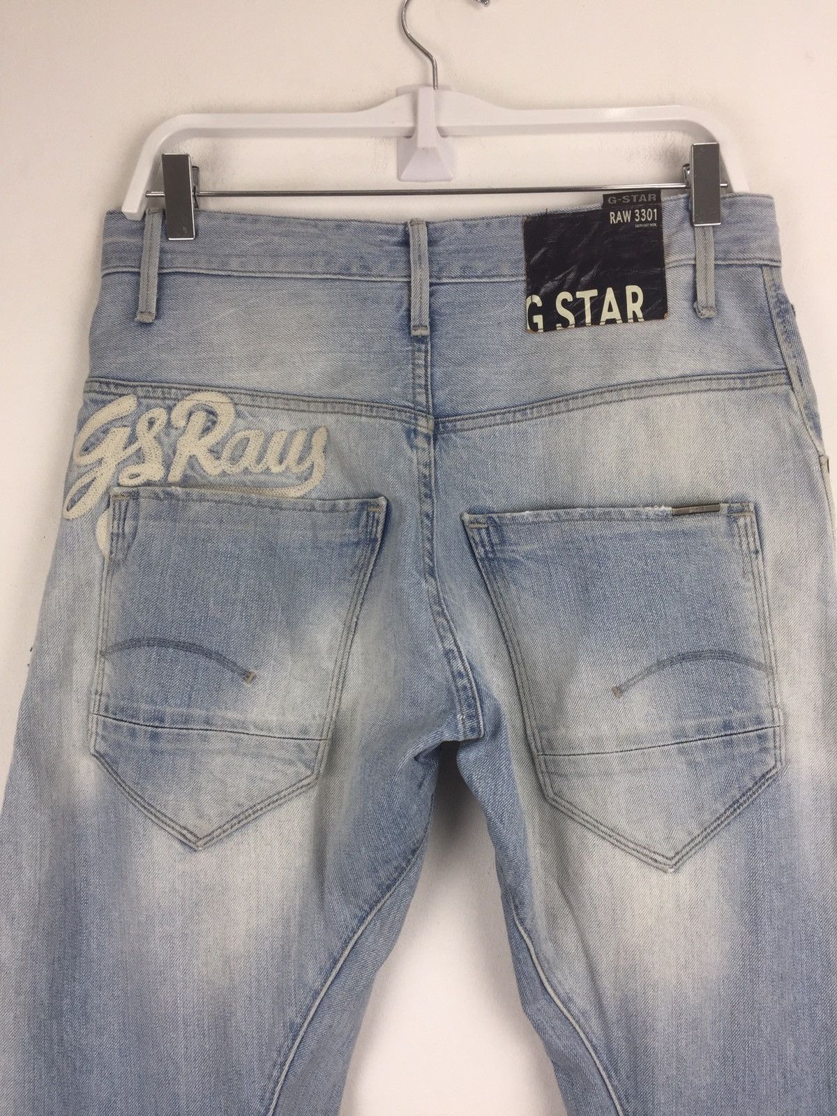 G-Star ✂️mx103✂️G star J cut nice design Size US 33 - 4 Thumbnail