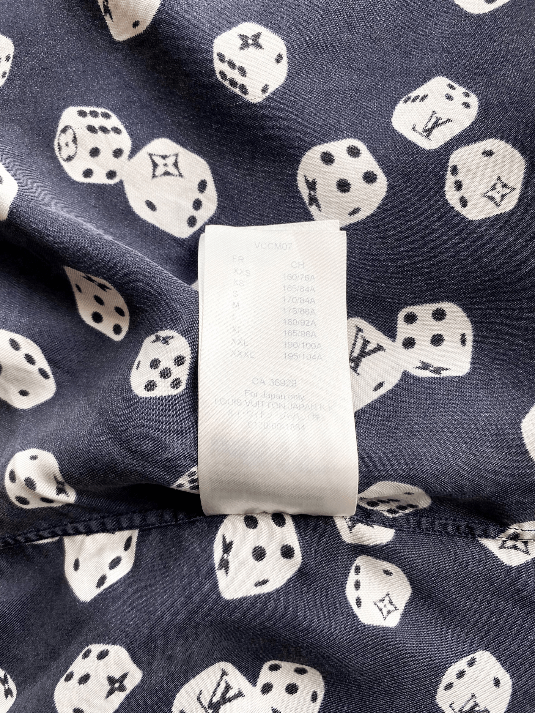 Louis Vuitton Dice Monogram Silk Button Up Shirt Size US M / EU 48-50 / 2 - 6 Thumbnail