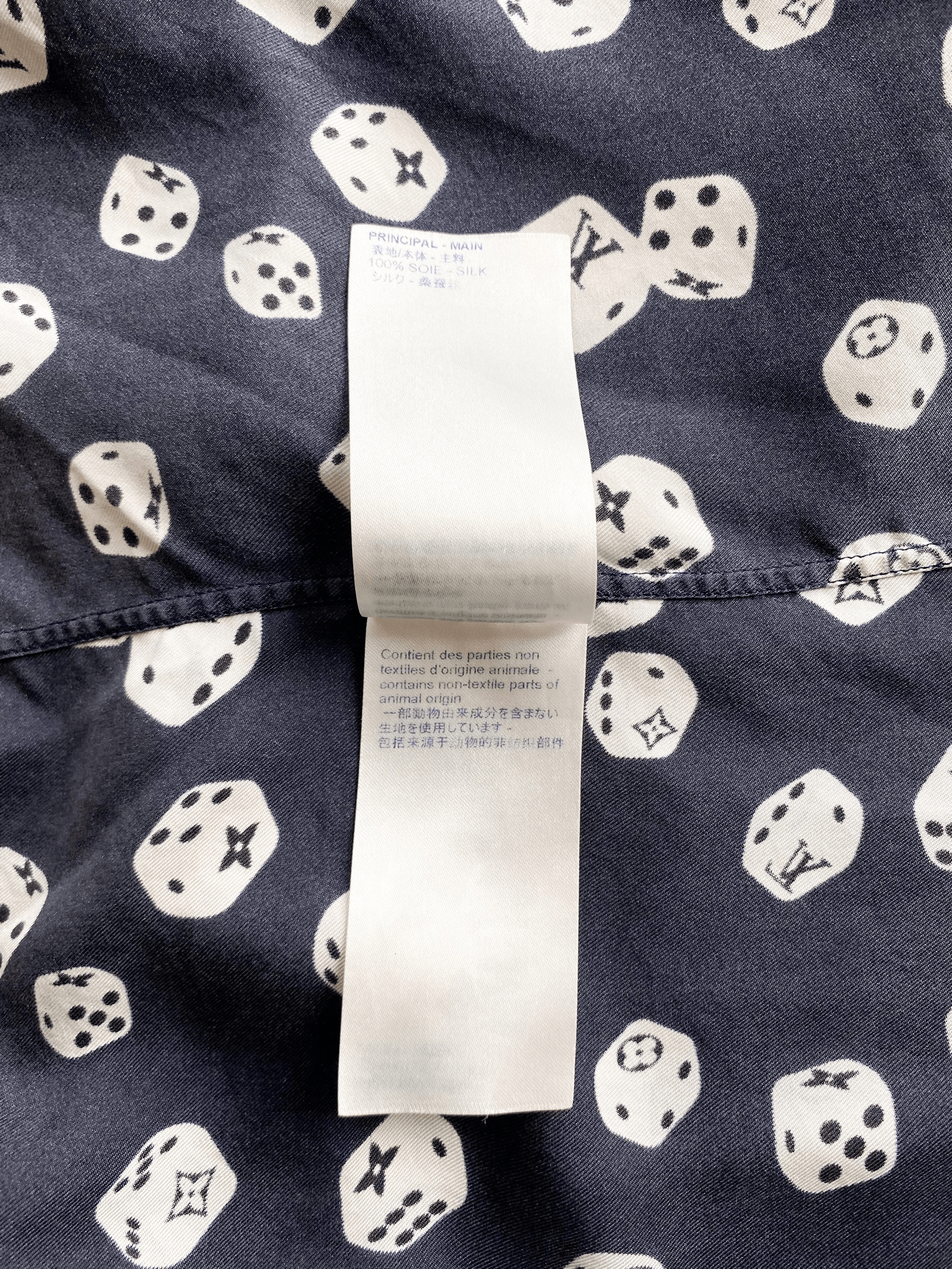 Louis Vuitton Dice Monogram Silk Button Up Shirt Size US M / EU 48-50 / 2 - 5 Thumbnail