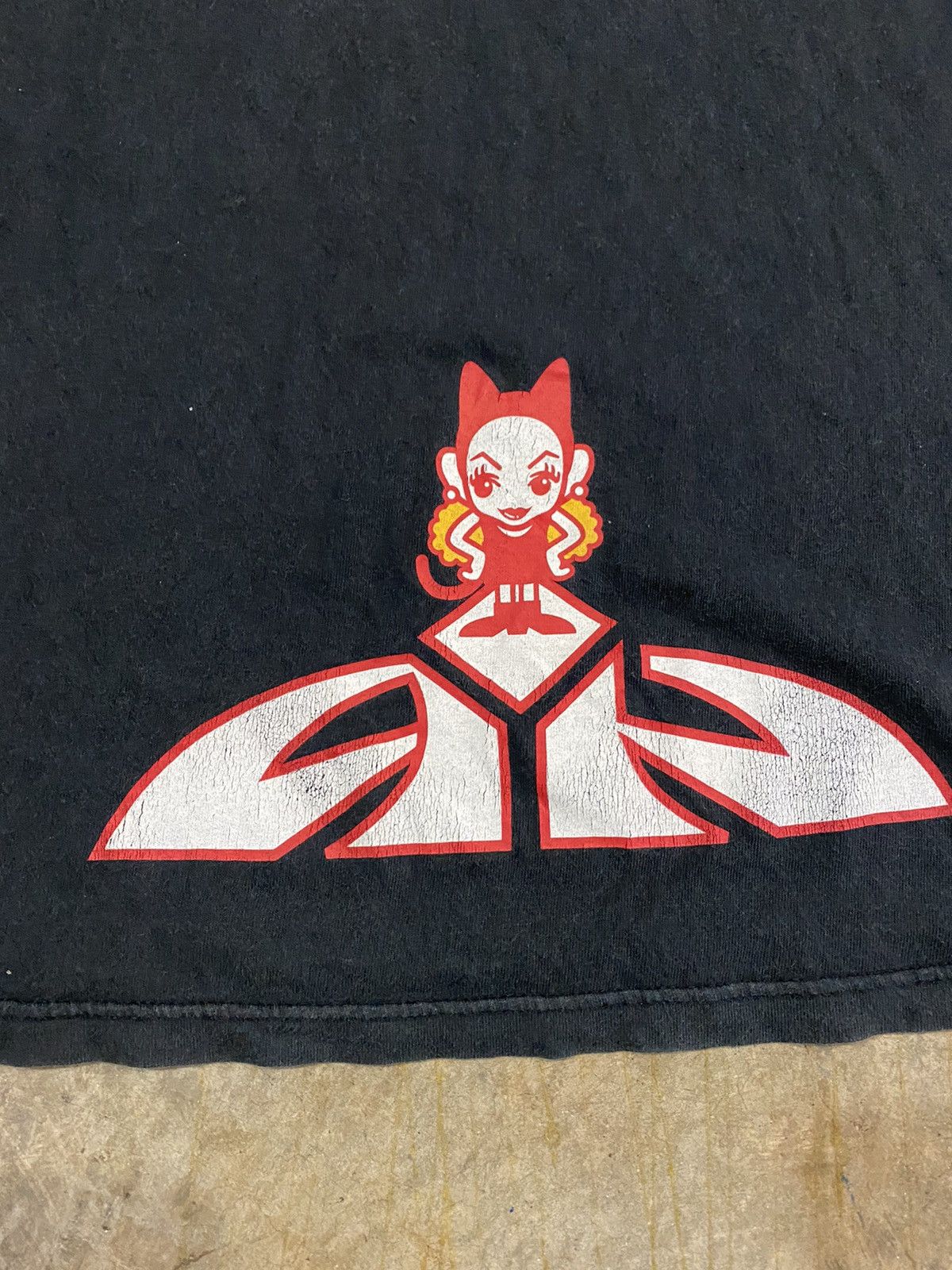 Anime × Hook-Ups 90's AN Devil Anime exclamation mark tultex Size US L / EU 52-54 / 3 - 5 Thumbnail