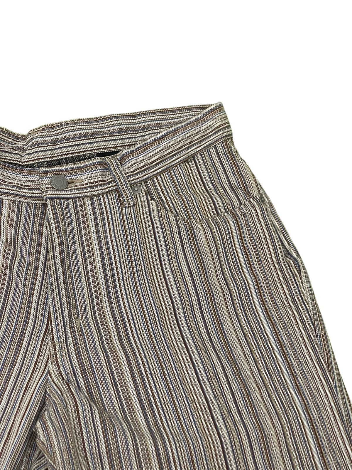 Japanese Brand Flare Jeans Big Smith Japan Pinstriped Boot Cut 5🟦1 Size US 31 - 9 Thumbnail
