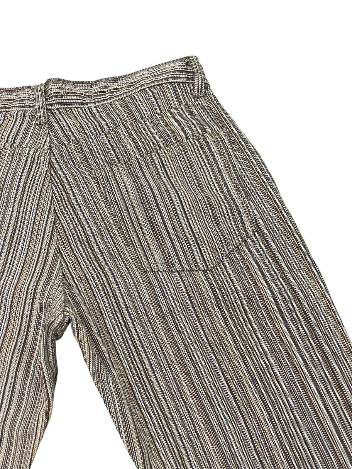 Japanese Brand Flare Jeans Big Smith Japan Pinstriped Boot Cut 5🟦1 Size US 31 - 18 Thumbnail