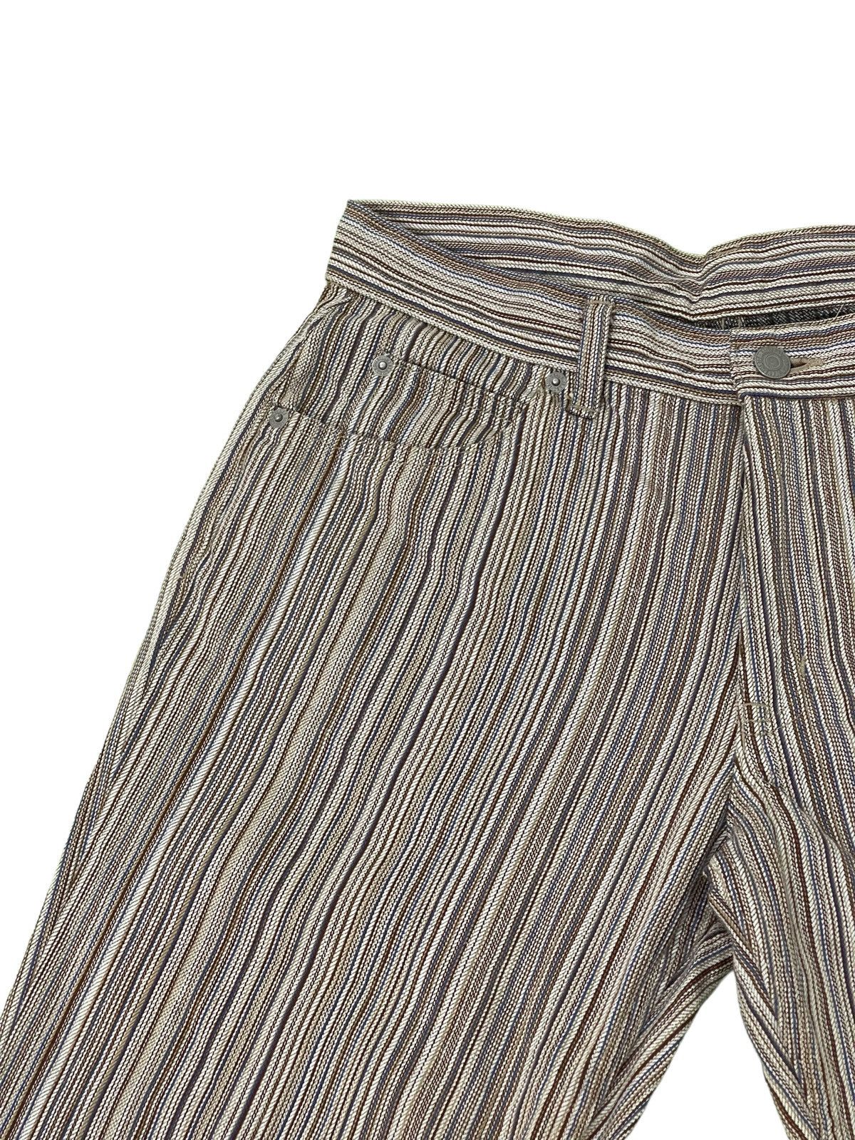 Japanese Brand Flare Jeans Big Smith Japan Pinstriped Boot Cut 5🟦1 Size US 31 - 8 Thumbnail